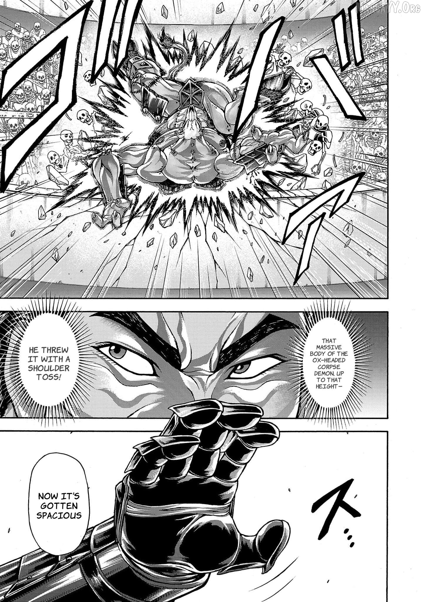 Baki Gaiden – Retsu Kaioh Isekai Tensei Shitemo Ikkō Kamawan! Chapter 54 - page 14