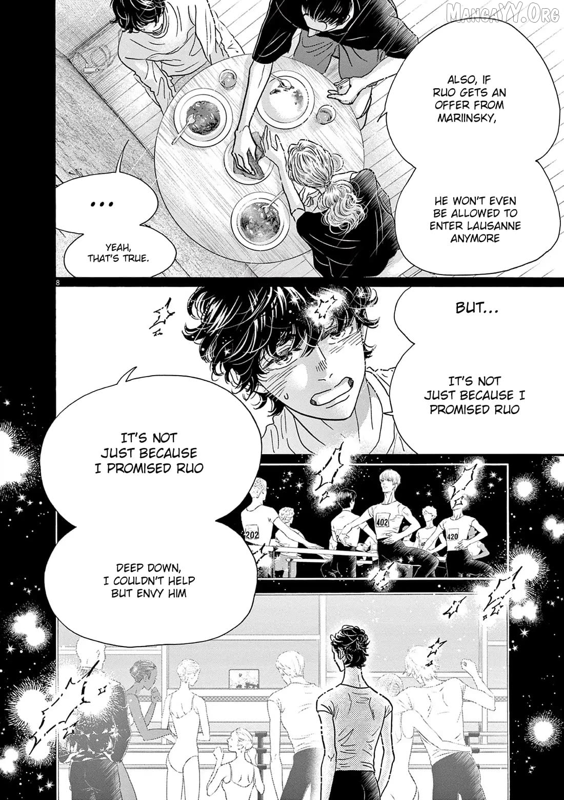 Dance Dance Danseur Chapter 201 - page 8