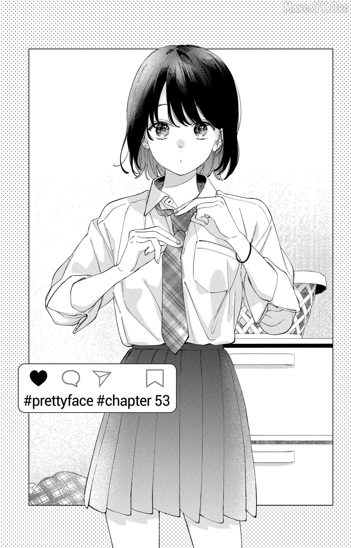 I Won't Fall for Him Just Because of His Face Chapter 53 - page 1