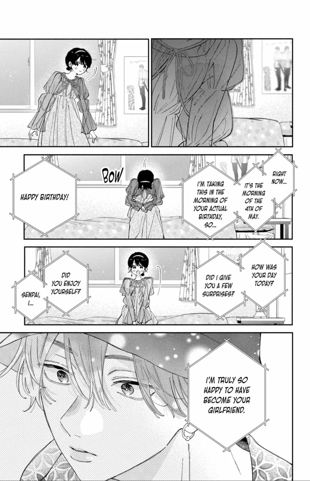 I Won't Fall for Him Just Because of His Face Chapter 55.2 - page 9