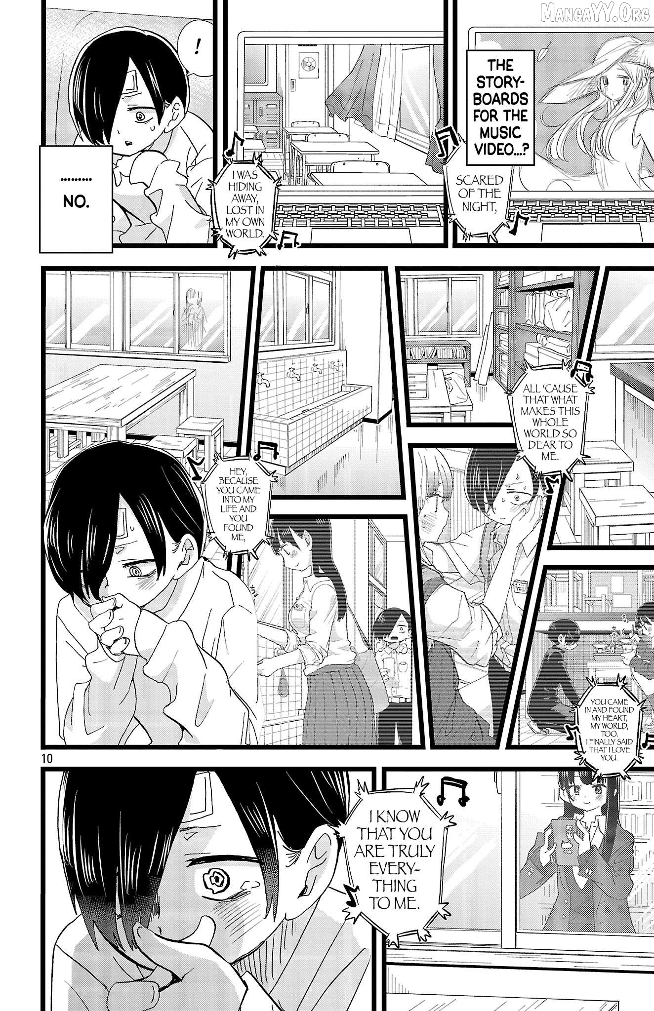 Boku no Kokoro no Yabai yatsu Chapter 182 - page 11