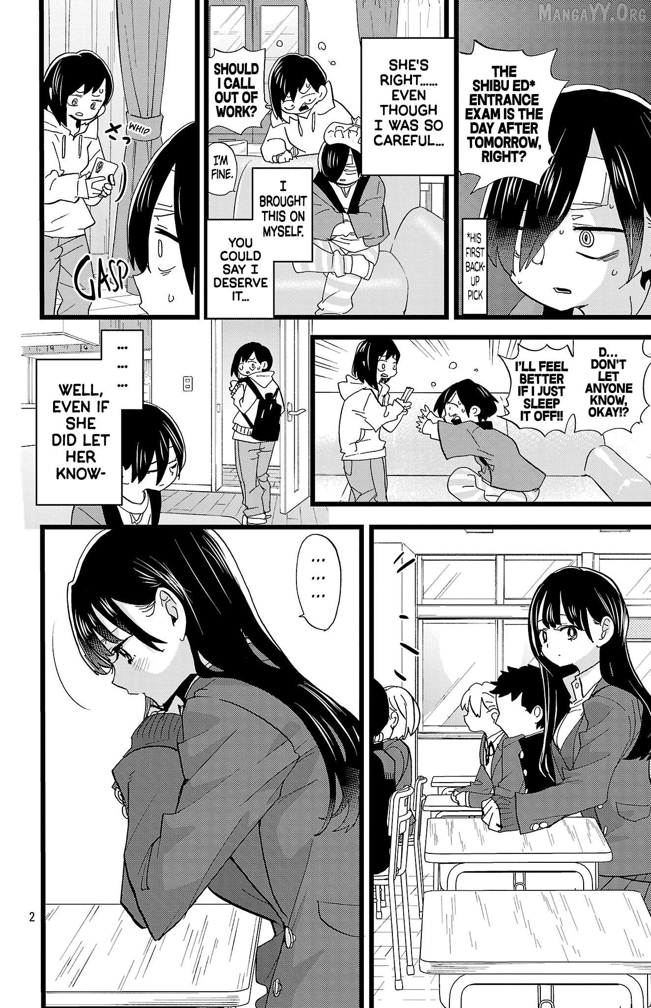 Boku no Kokoro no Yabai yatsu Chapter 182 - page 3