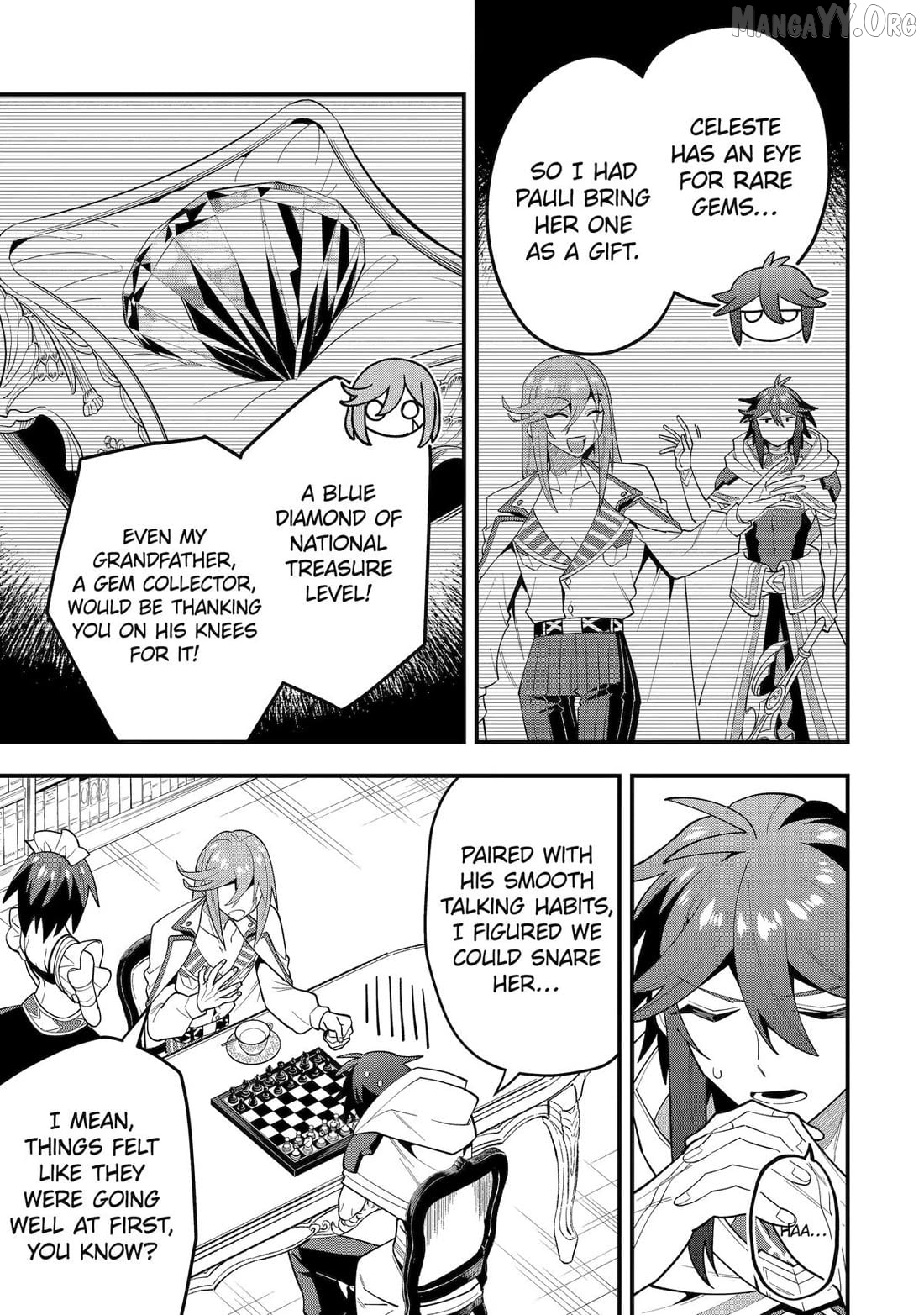 Kouryakuhon o Kushi Suru Saikyou no Mahoutsukai ~< Meirei sa Sero > to wa Iwa Senai Oreryuu Mao Tobatsu Saizen Ruuto ~ Chapter 71 - page 11