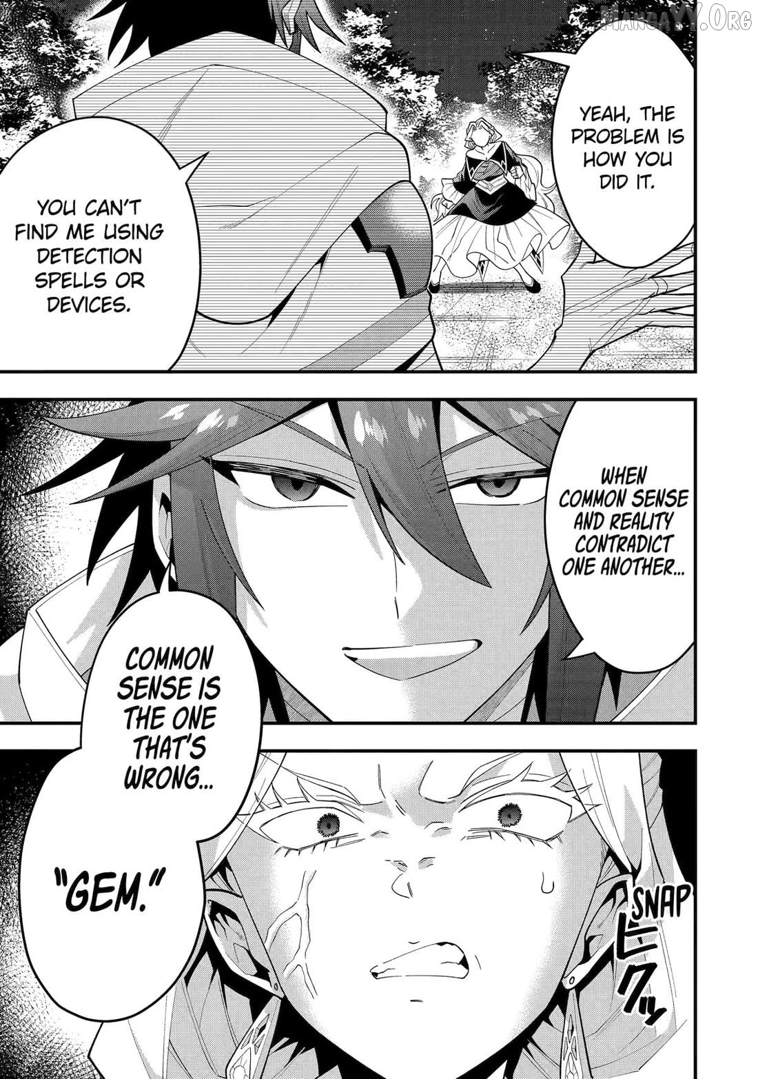 Kouryakuhon o Kushi Suru Saikyou no Mahoutsukai ~< Meirei sa Sero > to wa Iwa Senai Oreryuu Mao Tobatsu Saizen Ruuto ~ Chapter 71 - page 23