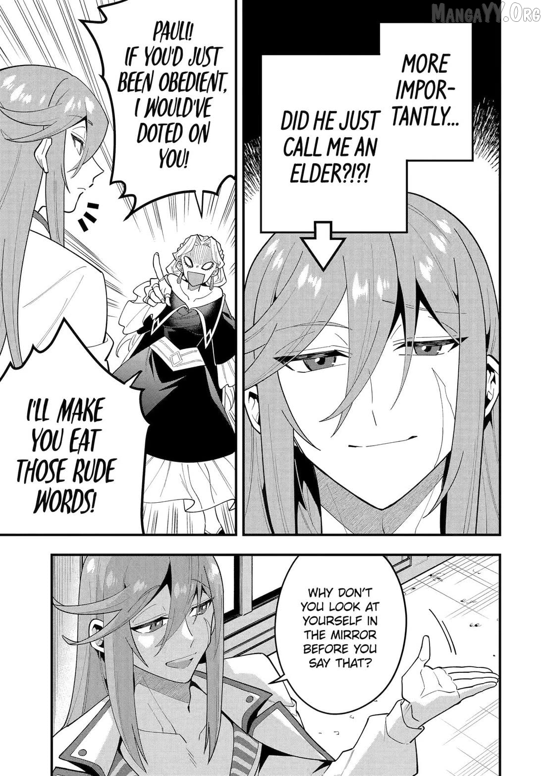 Kouryakuhon o Kushi Suru Saikyou no Mahoutsukai ~< Meirei sa Sero > to wa Iwa Senai Oreryuu Mao Tobatsu Saizen Ruuto ~ Chapter 71 - page 25