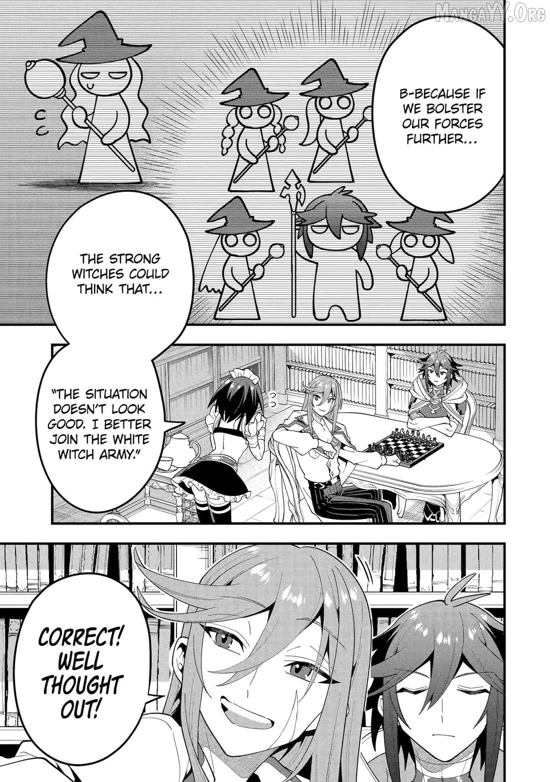 Kouryakuhon o Kushi Suru Saikyou no Mahoutsukai ~< Meirei sa Sero > to wa Iwa Senai Oreryuu Mao Tobatsu Saizen Ruuto ~ Chapter 71 - page 3