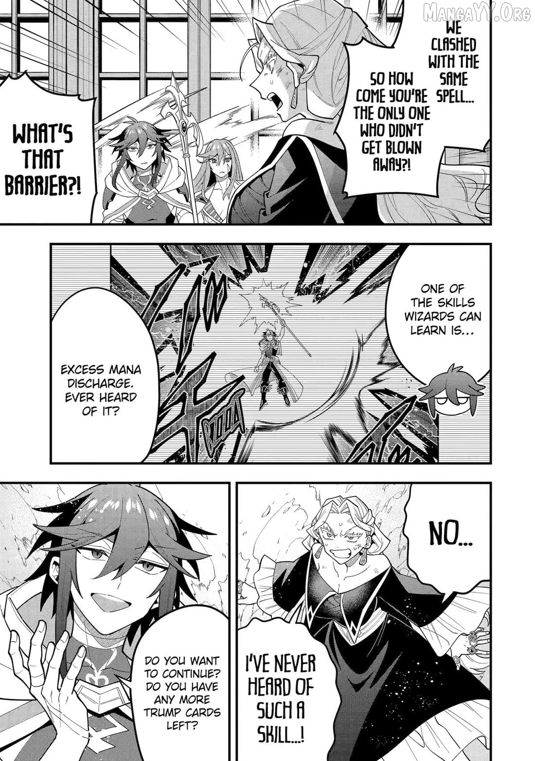 Kouryakuhon o Kushi Suru Saikyou no Mahoutsukai ~< Meirei sa Sero > to wa Iwa Senai Oreryuu Mao Tobatsu Saizen Ruuto ~ Chapter 71 - page 31