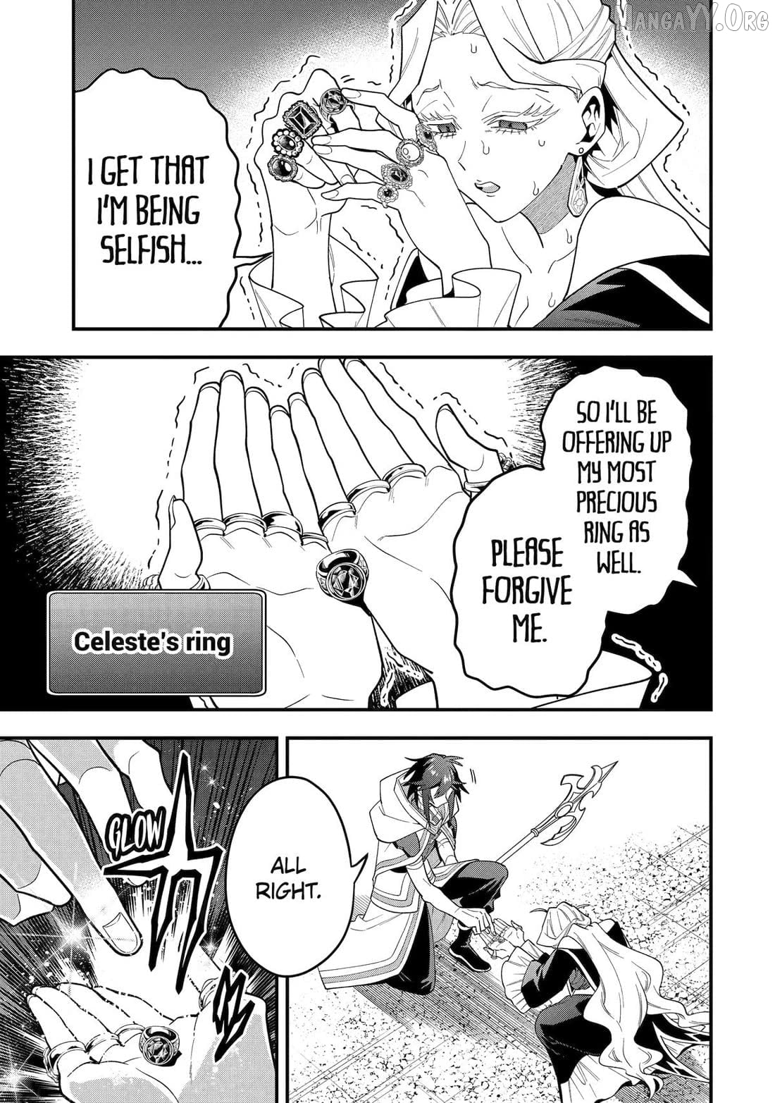 Kouryakuhon o Kushi Suru Saikyou no Mahoutsukai ~< Meirei sa Sero > to wa Iwa Senai Oreryuu Mao Tobatsu Saizen Ruuto ~ Chapter 71 - page 33