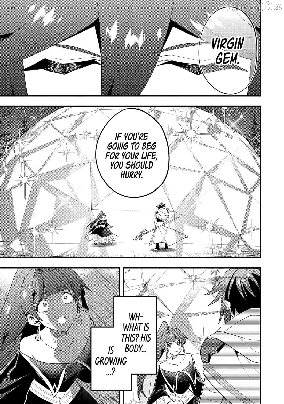 Kouryakuhon o Kushi Suru Saikyou no Mahoutsukai ~< Meirei sa Sero > to wa Iwa Senai Oreryuu Mao Tobatsu Saizen Ruuto ~ Chapter 71 - page 37