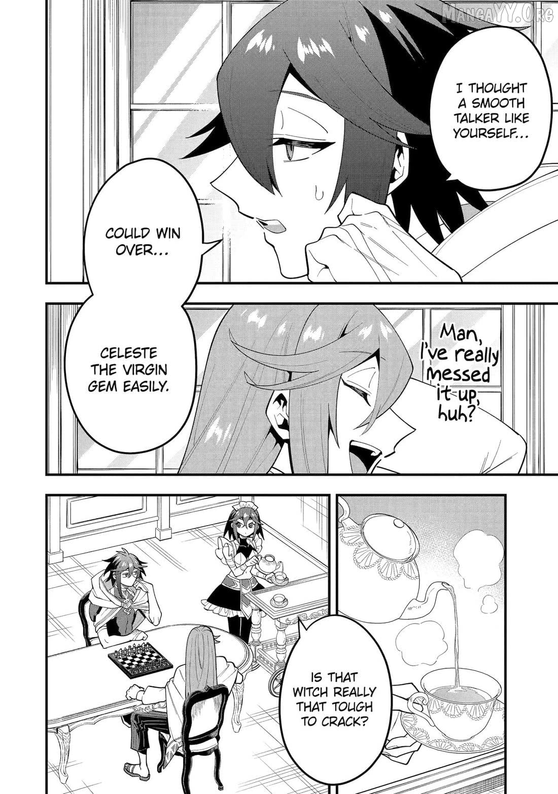 Kouryakuhon o Kushi Suru Saikyou no Mahoutsukai ~< Meirei sa Sero > to wa Iwa Senai Oreryuu Mao Tobatsu Saizen Ruuto ~ Chapter 71 - page 8