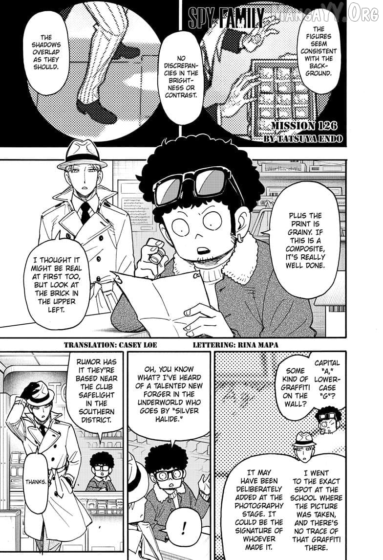Spy X Family Chapter 126 - page 1