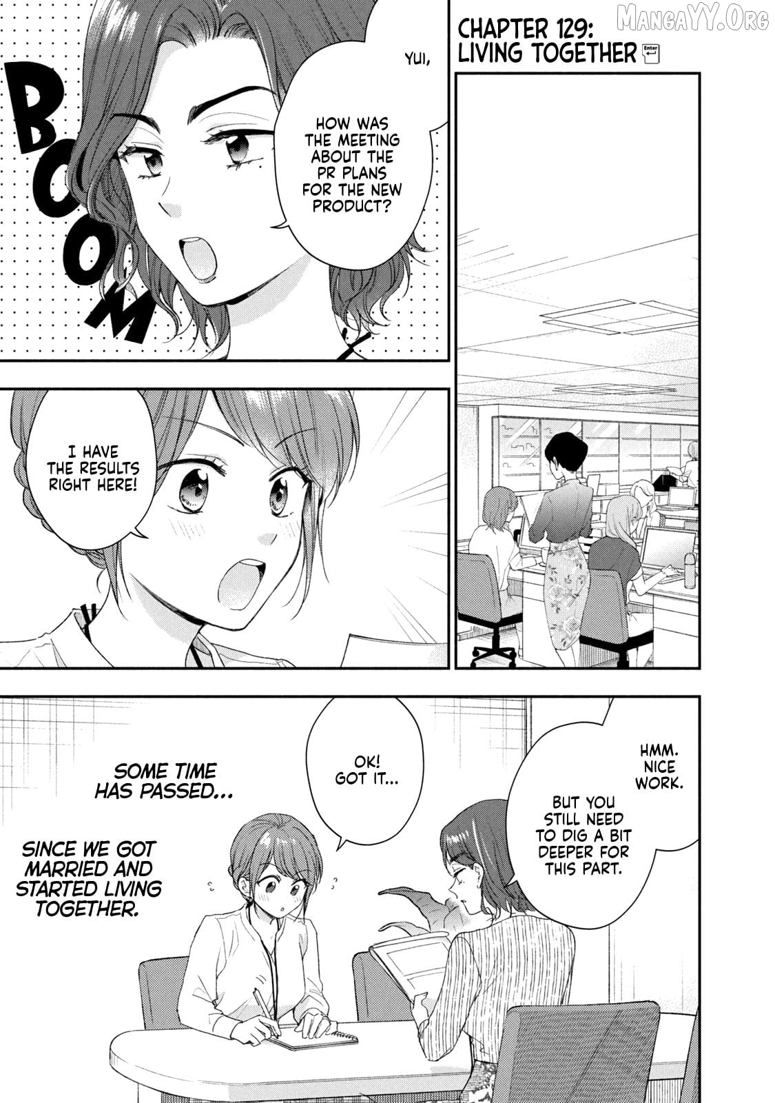 Kono Kaisha Ni Suki Na Hito Ga Imasu Chapter 129 - page 1