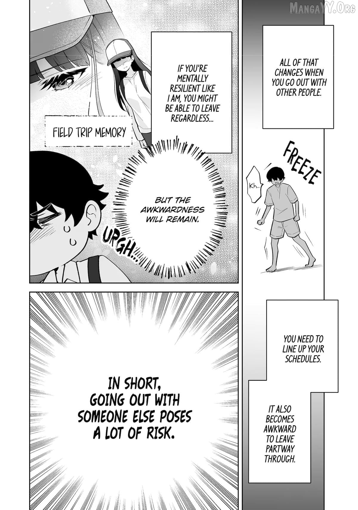 Please Leave Me Alone (For Some Reason, She Wants to Change a Lone Wolf's Helpless High School Life.) Chapter 34 - page 14