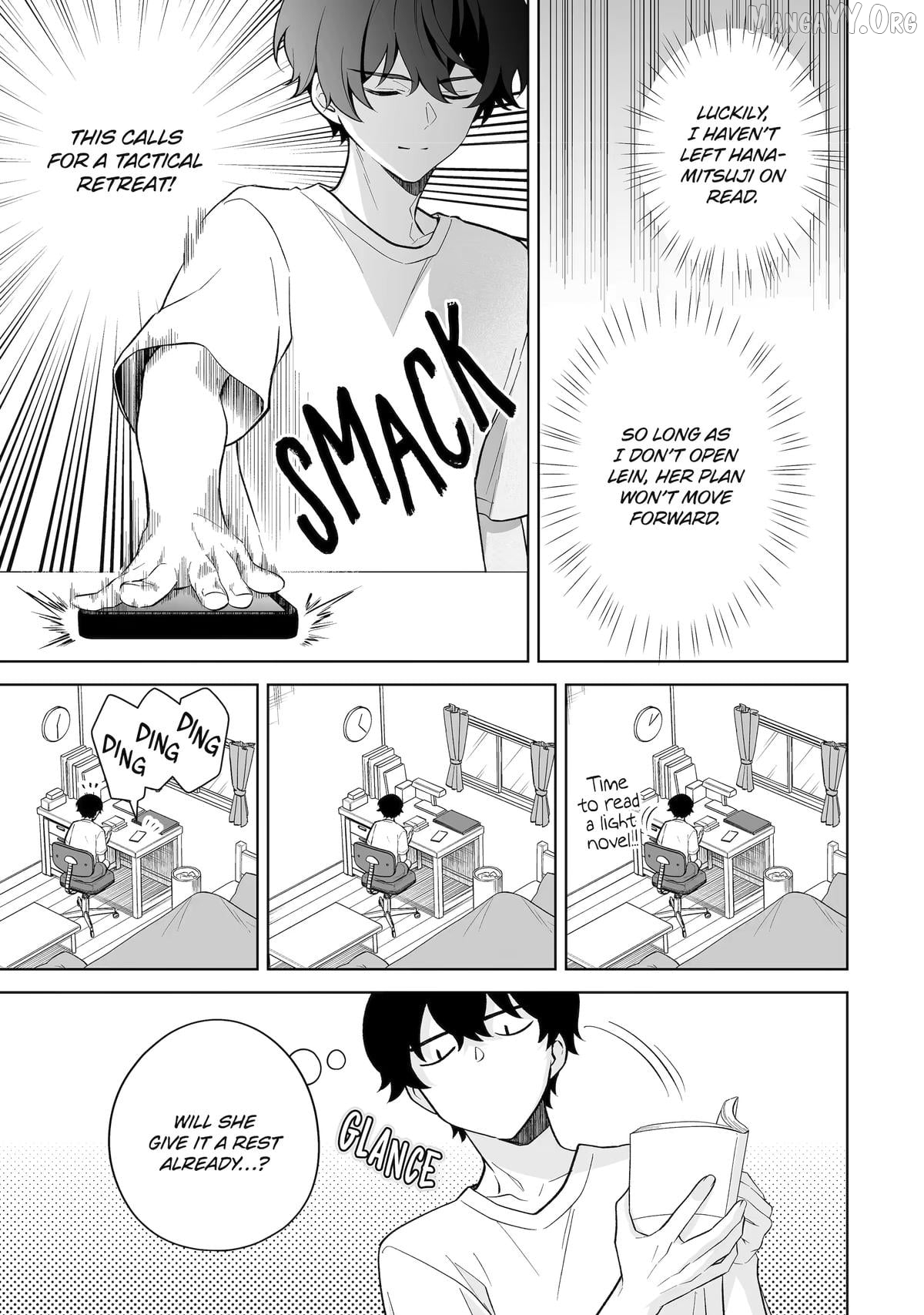Please Leave Me Alone (For Some Reason, She Wants to Change a Lone Wolf's Helpless High School Life.) Chapter 34 - page 15