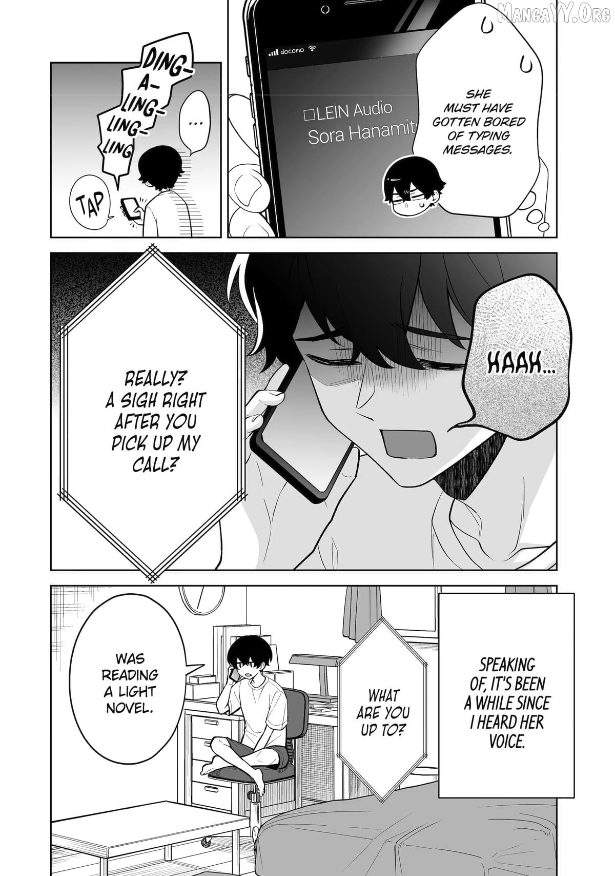 Please Leave Me Alone (For Some Reason, She Wants to Change a Lone Wolf's Helpless High School Life.) Chapter 34 - page 18