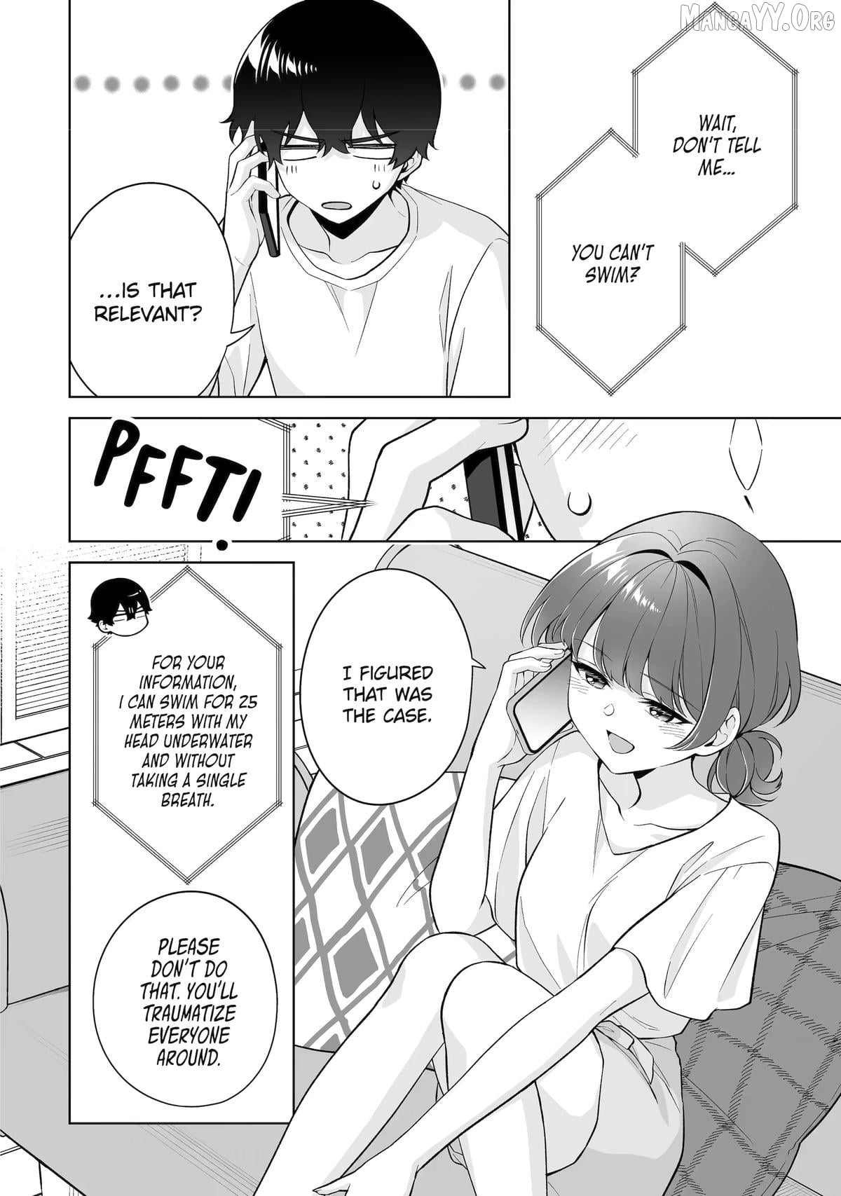 Please Leave Me Alone (For Some Reason, She Wants to Change a Lone Wolf's Helpless High School Life.) Chapter 34 - page 20
