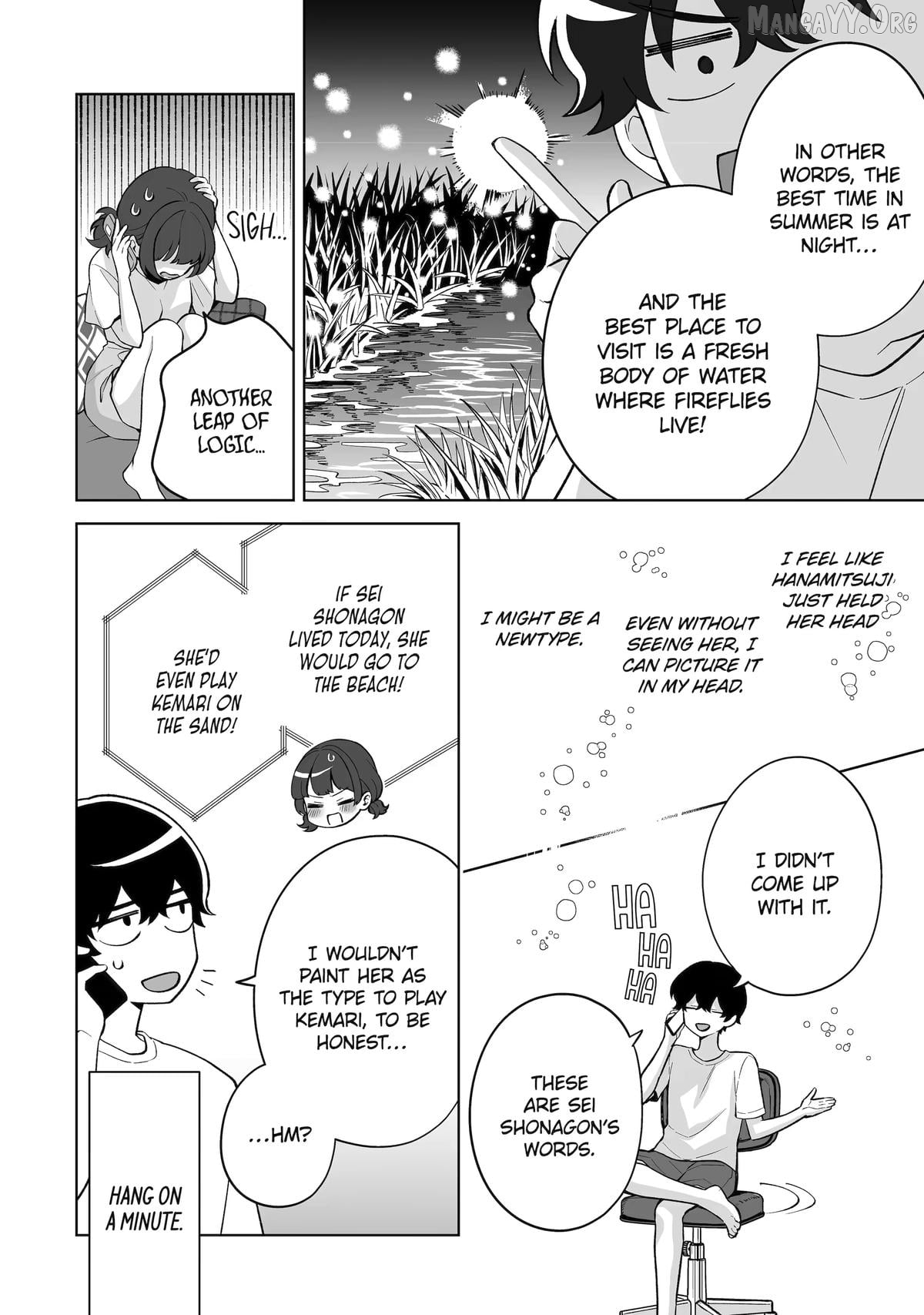 Please Leave Me Alone (For Some Reason, She Wants to Change a Lone Wolf's Helpless High School Life.) Chapter 34 - page 22