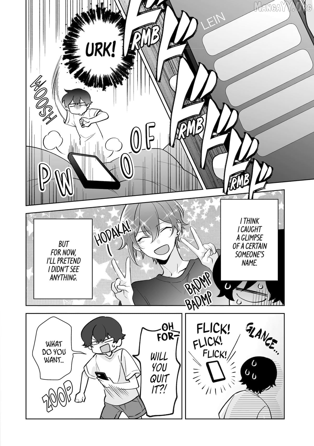 Please Leave Me Alone (For Some Reason, She Wants to Change a Lone Wolf's Helpless High School Life.) Chapter 34 - page 26