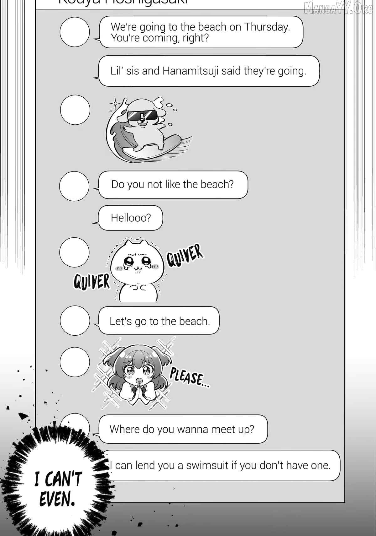 Please Leave Me Alone (For Some Reason, She Wants to Change a Lone Wolf's Helpless High School Life.) Chapter 34 - page 27
