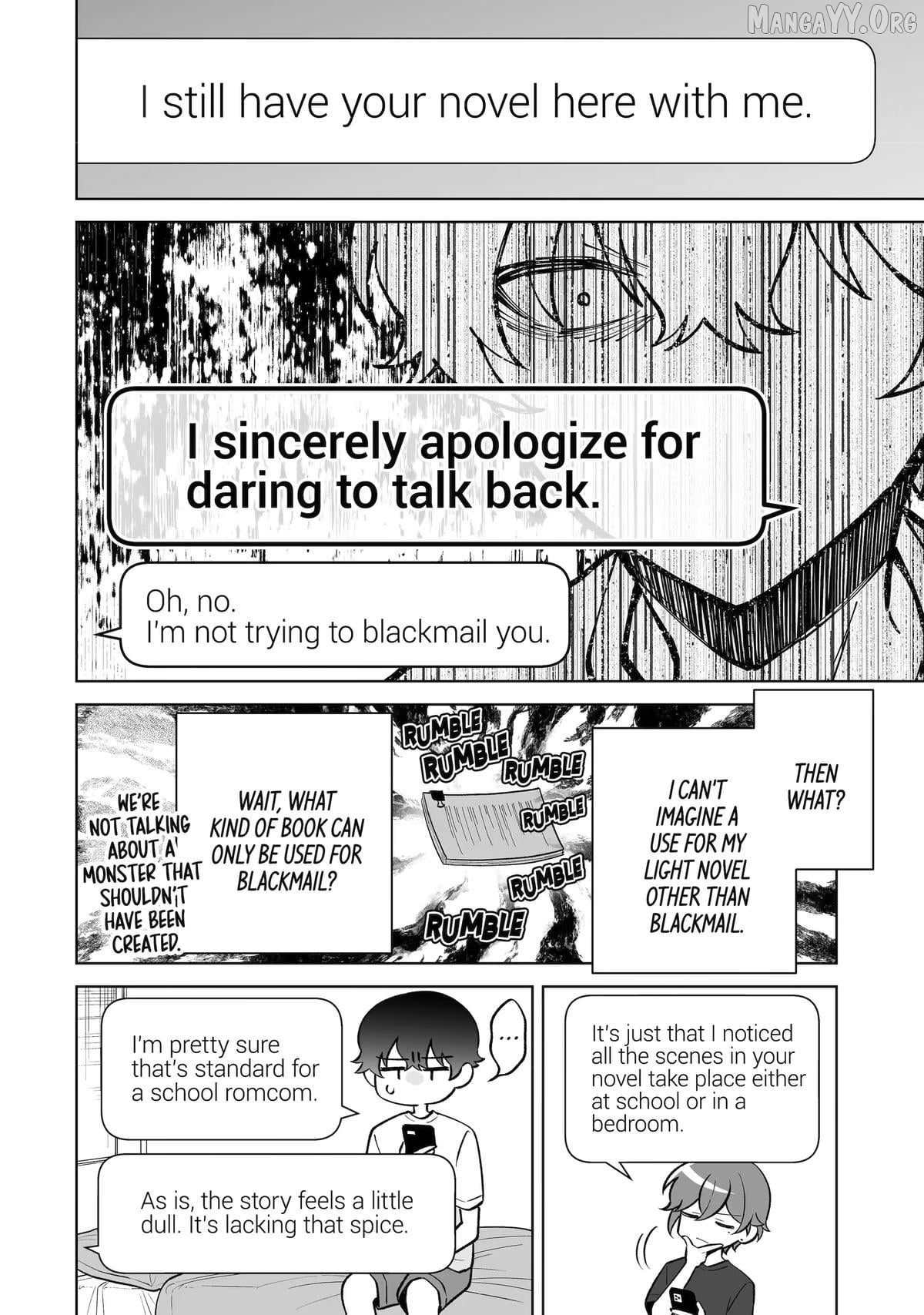 Please Leave Me Alone (For Some Reason, She Wants to Change a Lone Wolf's Helpless High School Life.) Chapter 34 - page 30
