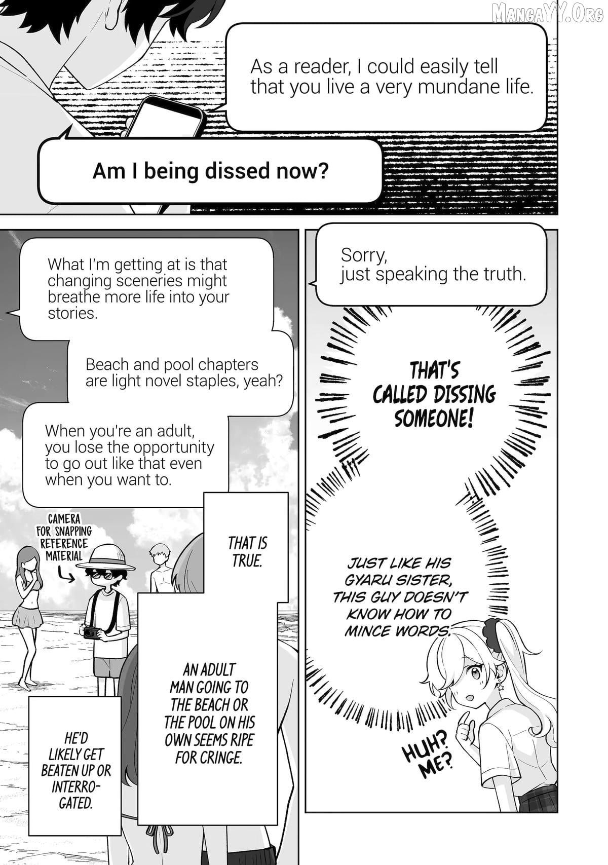 Please Leave Me Alone (For Some Reason, She Wants to Change a Lone Wolf's Helpless High School Life.) Chapter 34 - page 31