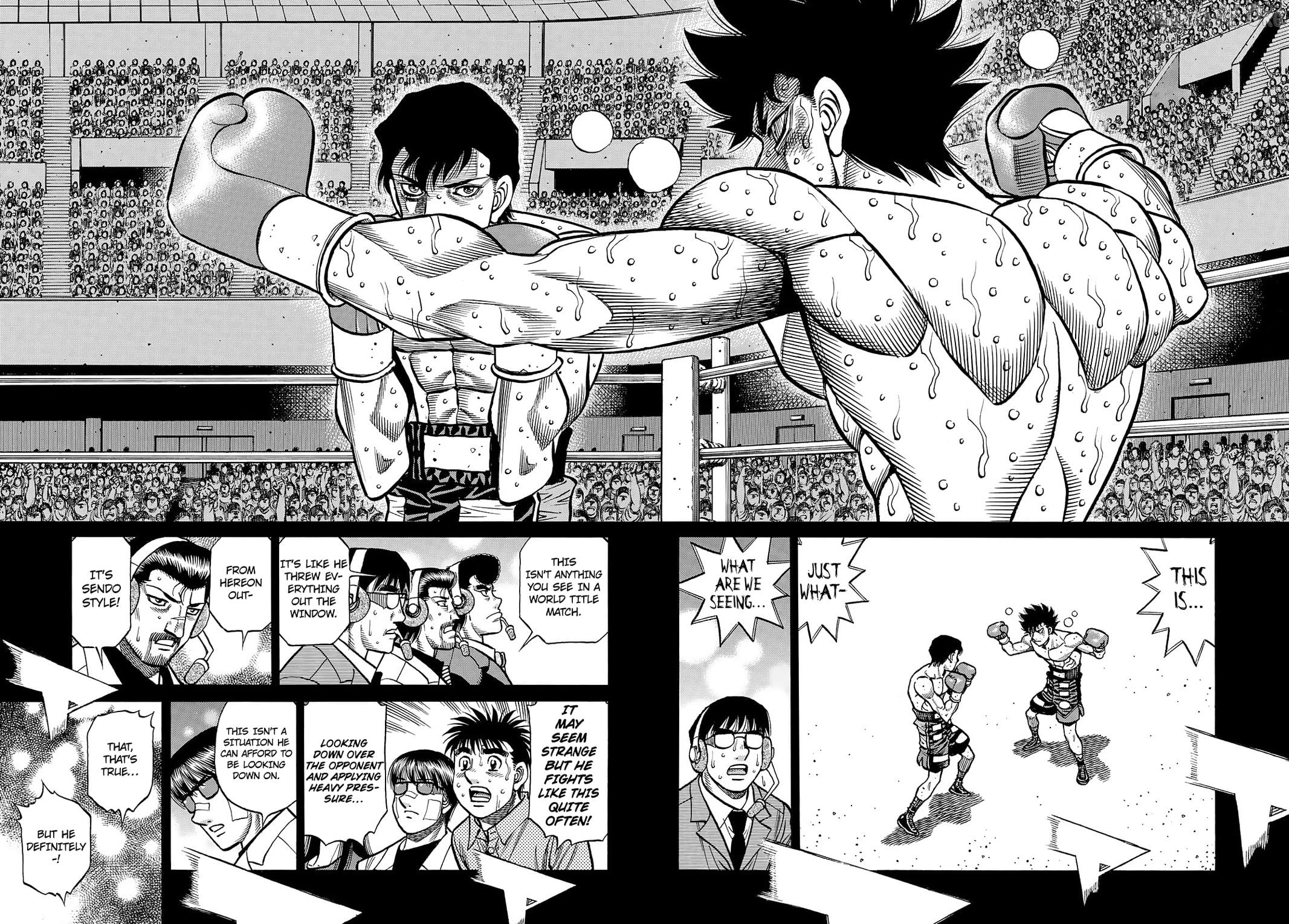 Hajime no Ippo Chapter 1510 - page 3