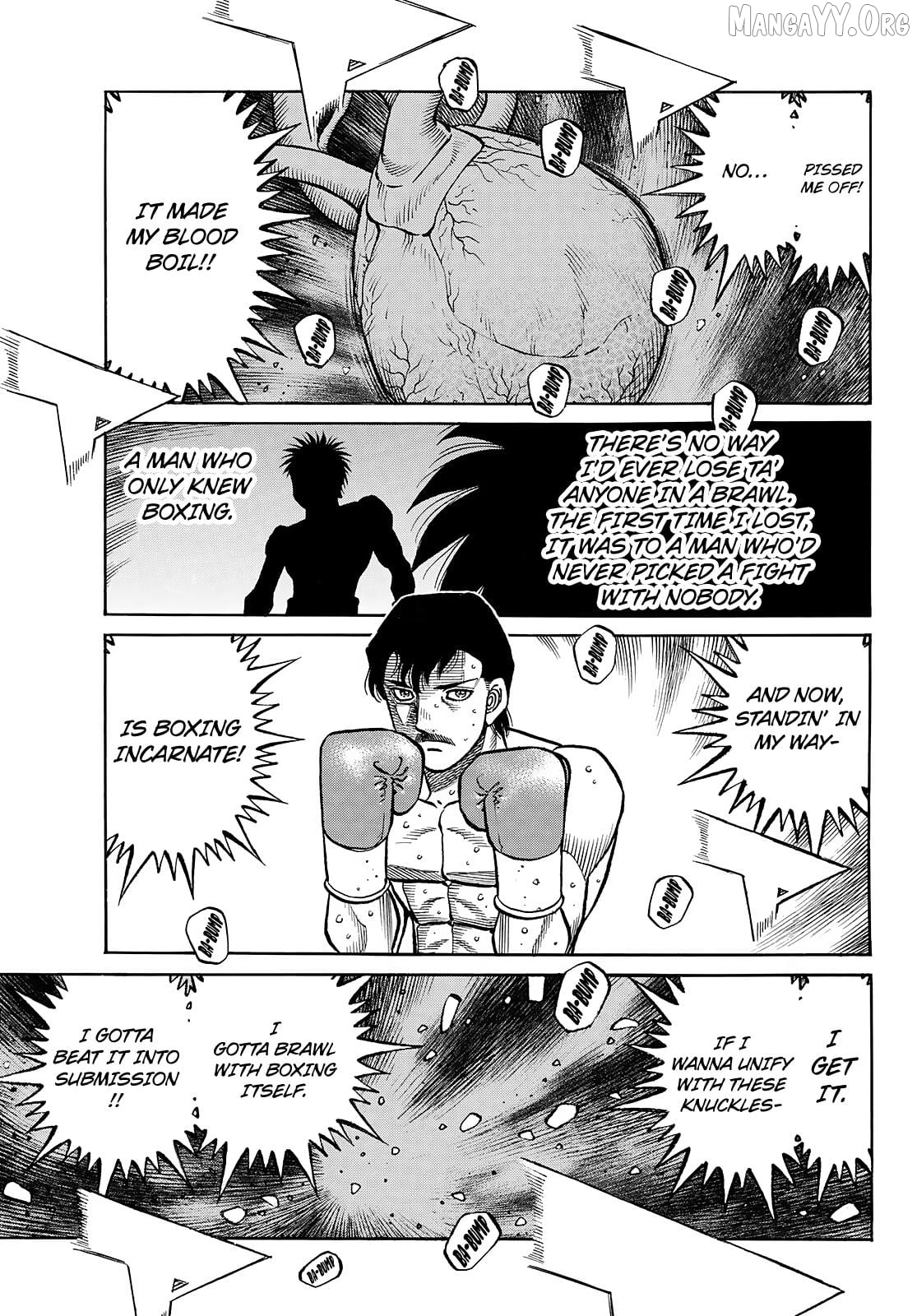 Hajime no Ippo Chapter 1510 - page 5