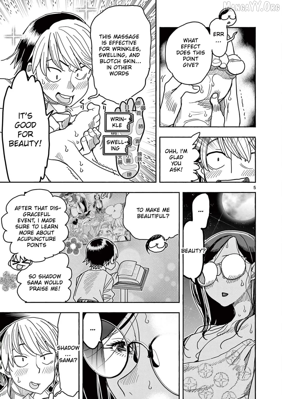 Hero Girl × Healer Boy Touch Or Death Chapter 62 - page 5