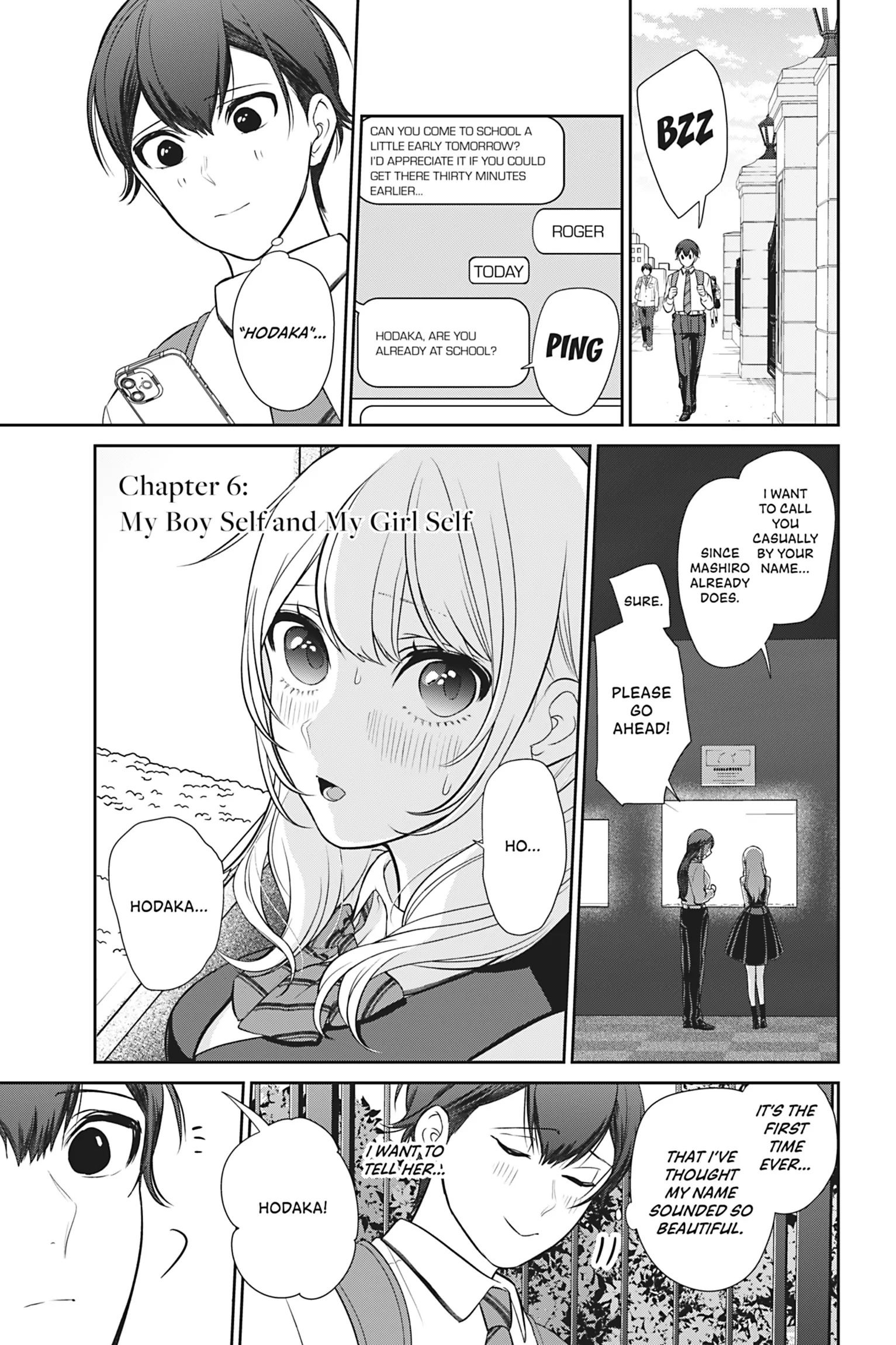 Kareshi Tokidoki Kanojo Chapter 6 - page 1