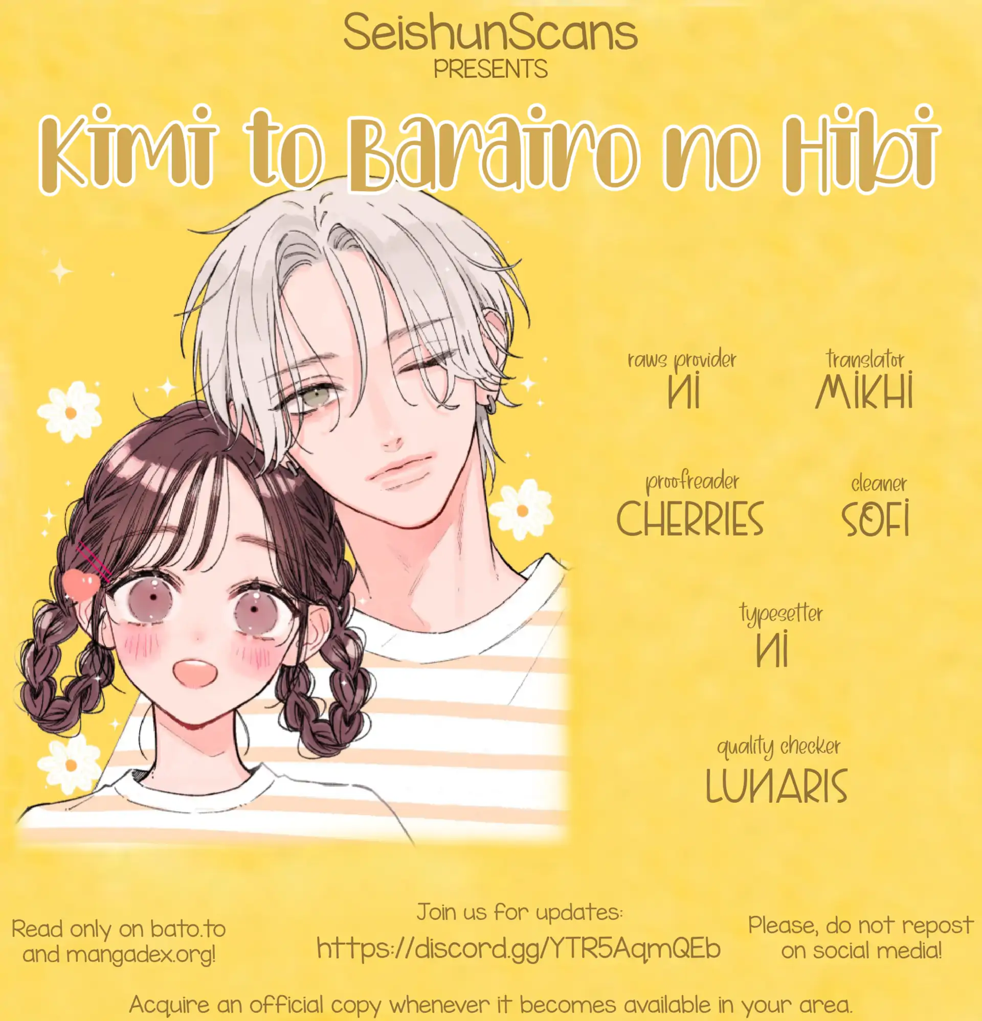 Kimi To Barairo No Hibi Chapter 12 - page 1