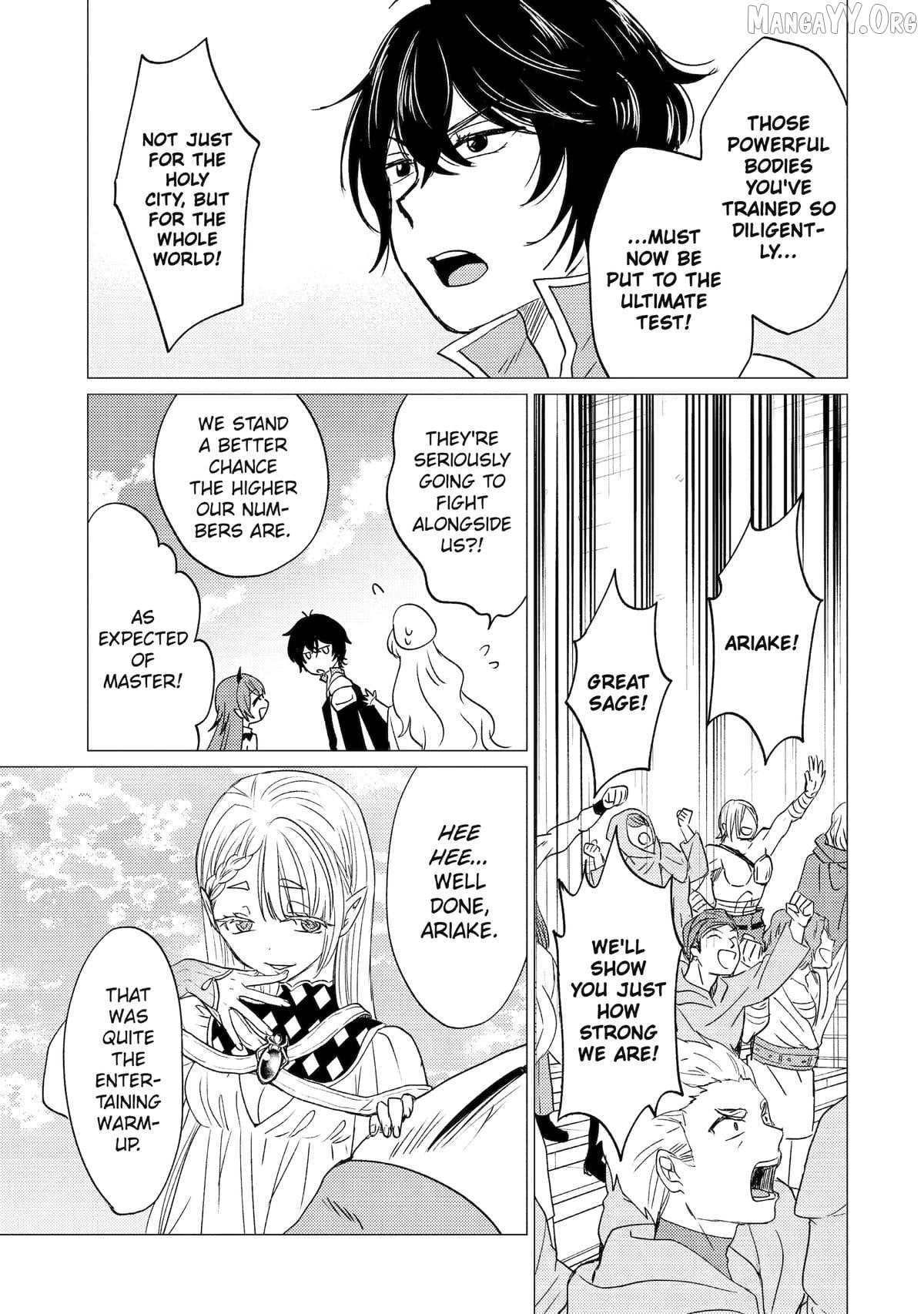 I'm Glad They Kicked Me From The Hero's Party.. But Why're you following me, Great Saintess? Chapter 54 - page 13