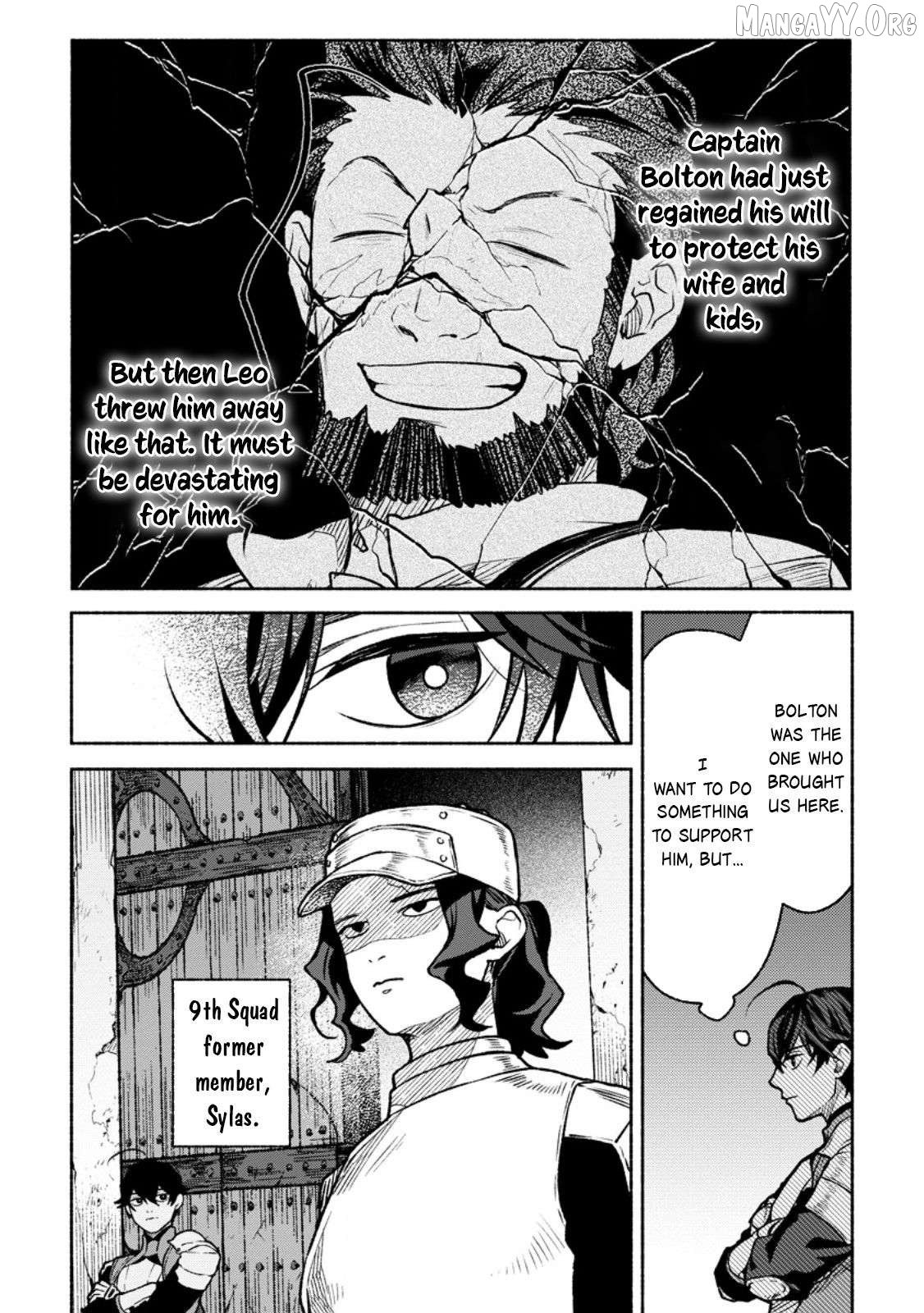 Sono Monban, Saikyou Nitsuki Tsuihou Sareta Bougyo Ryoku 9999 No Senshi, Outo No Monban Toshite Musou Suru Chapter 41 - page 4