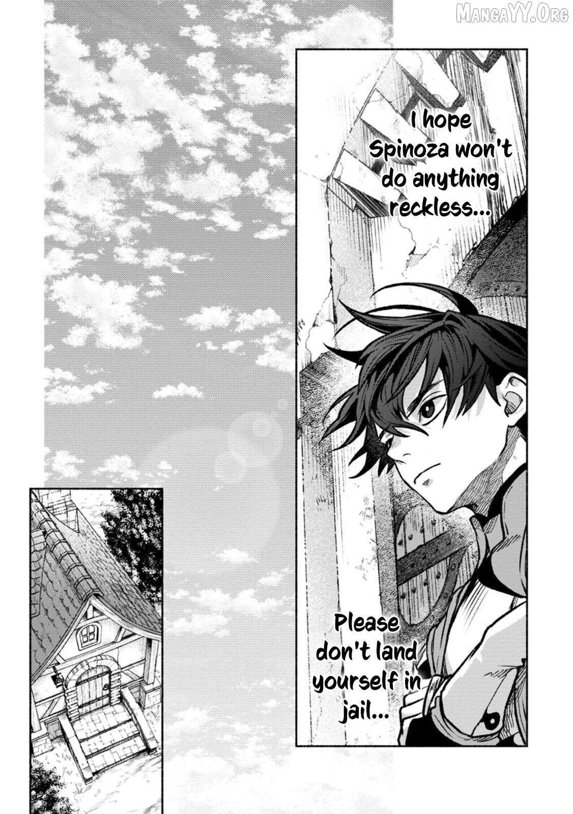 Sono Monban, Saikyou Nitsuki Tsuihou Sareta Bougyo Ryoku 9999 No Senshi, Outo No Monban Toshite Musou Suru Chapter 41 - page 6