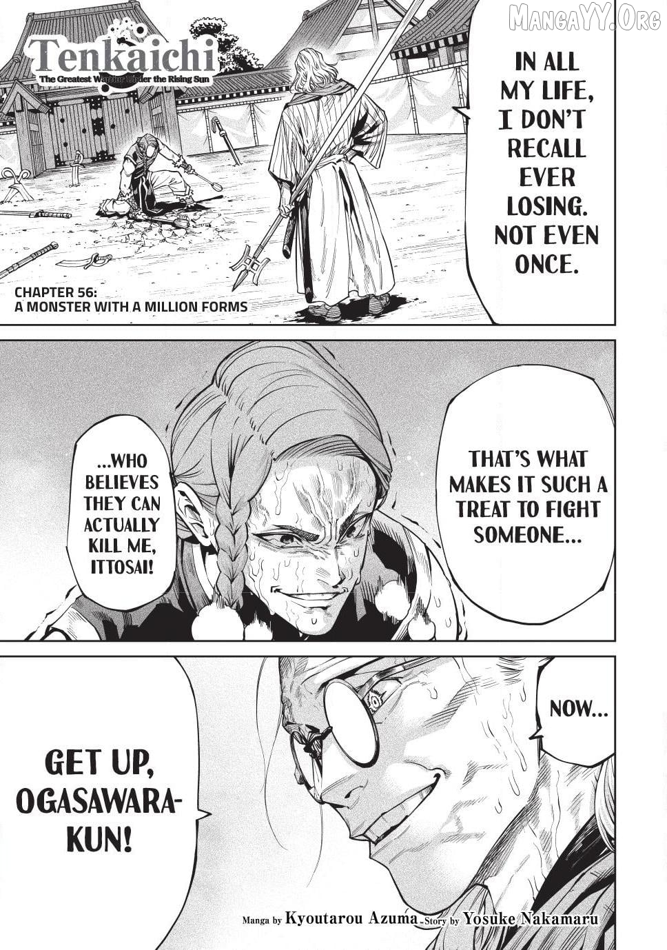 Tenkaichi: Nihon Saikyou Bugeisha Ketteisen Chapter 56 - page 1