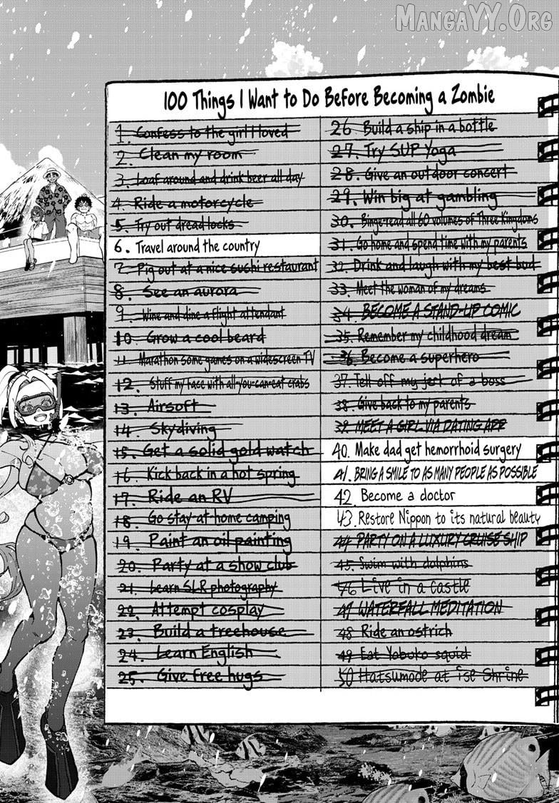 Zombie 100 ~100 Things I Want to do Before I Become a Zombie~ Chapter 83 - page 34