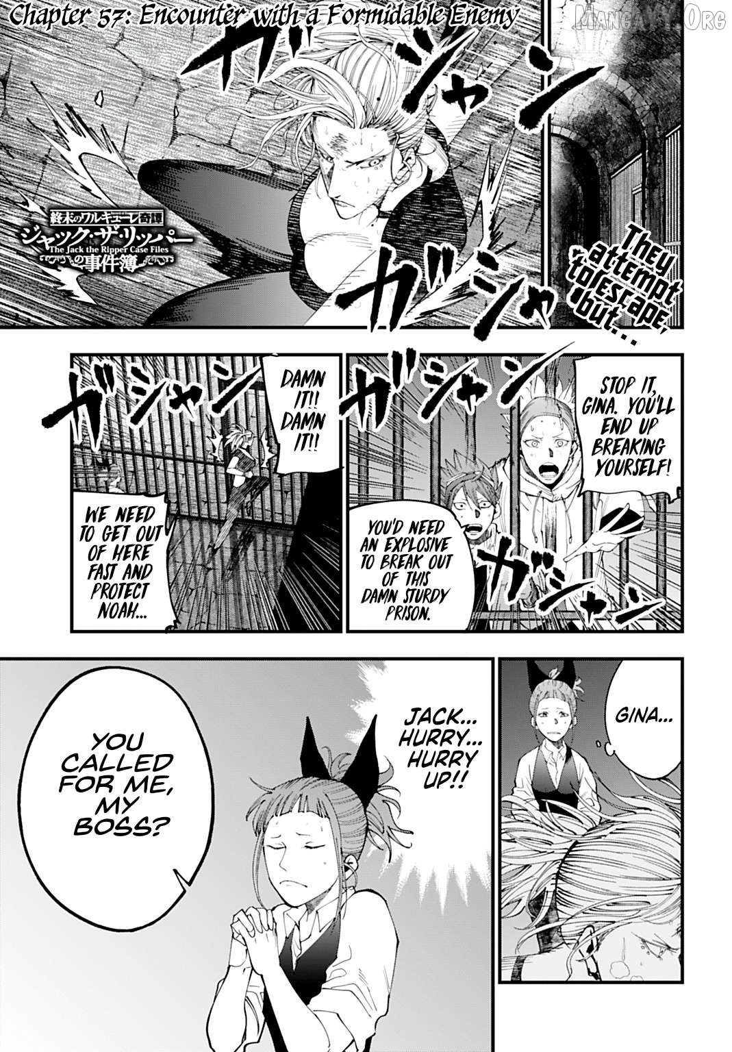 Shuumatsu no Valkyrie Kitan – Jack the Ripper no Jikenbo Chapter 57 - page 1