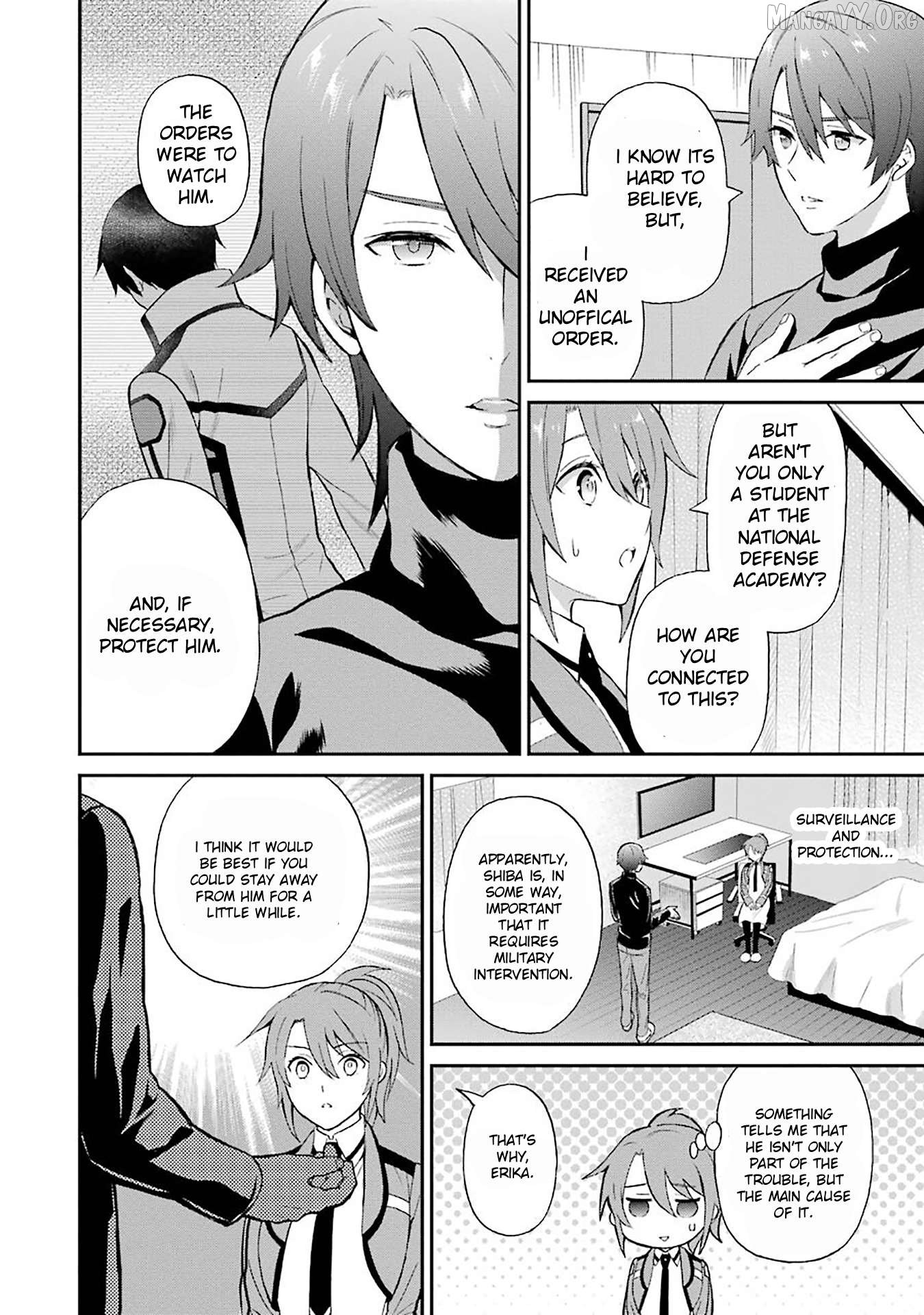 Mahouka Koukou No Rettousei – Raihousha Hen Chapter 21 - page 12