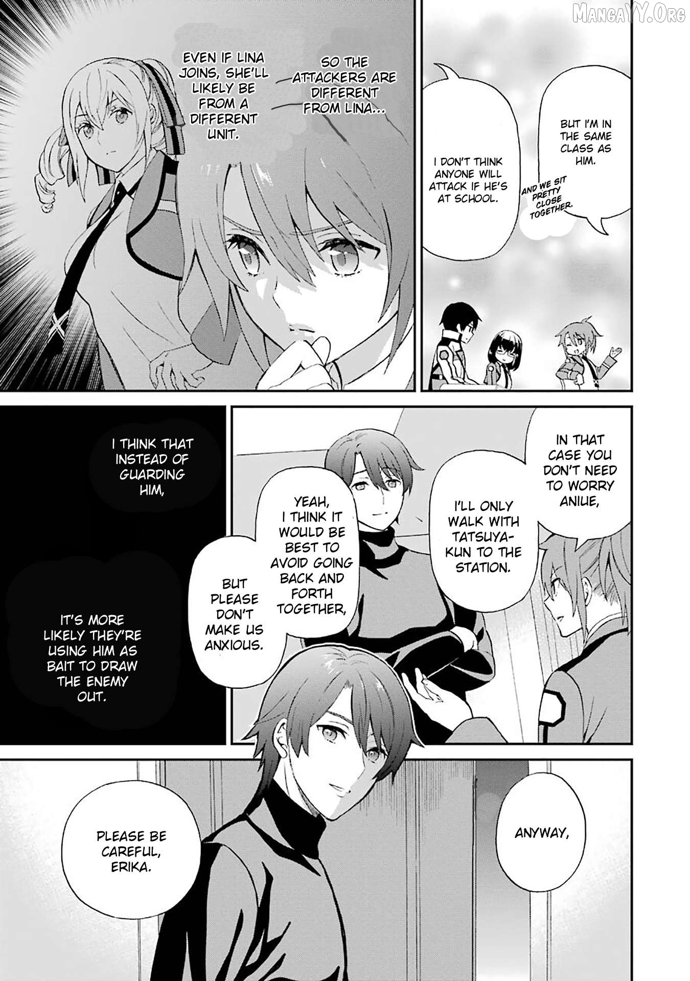 Mahouka Koukou No Rettousei – Raihousha Hen Chapter 21 - page 13