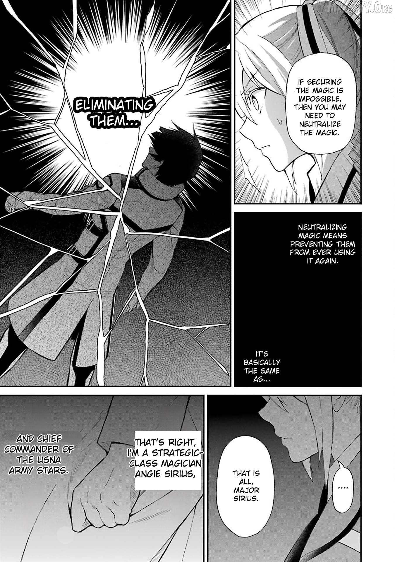 Mahouka Koukou No Rettousei – Raihousha Hen Chapter 21 - page 7