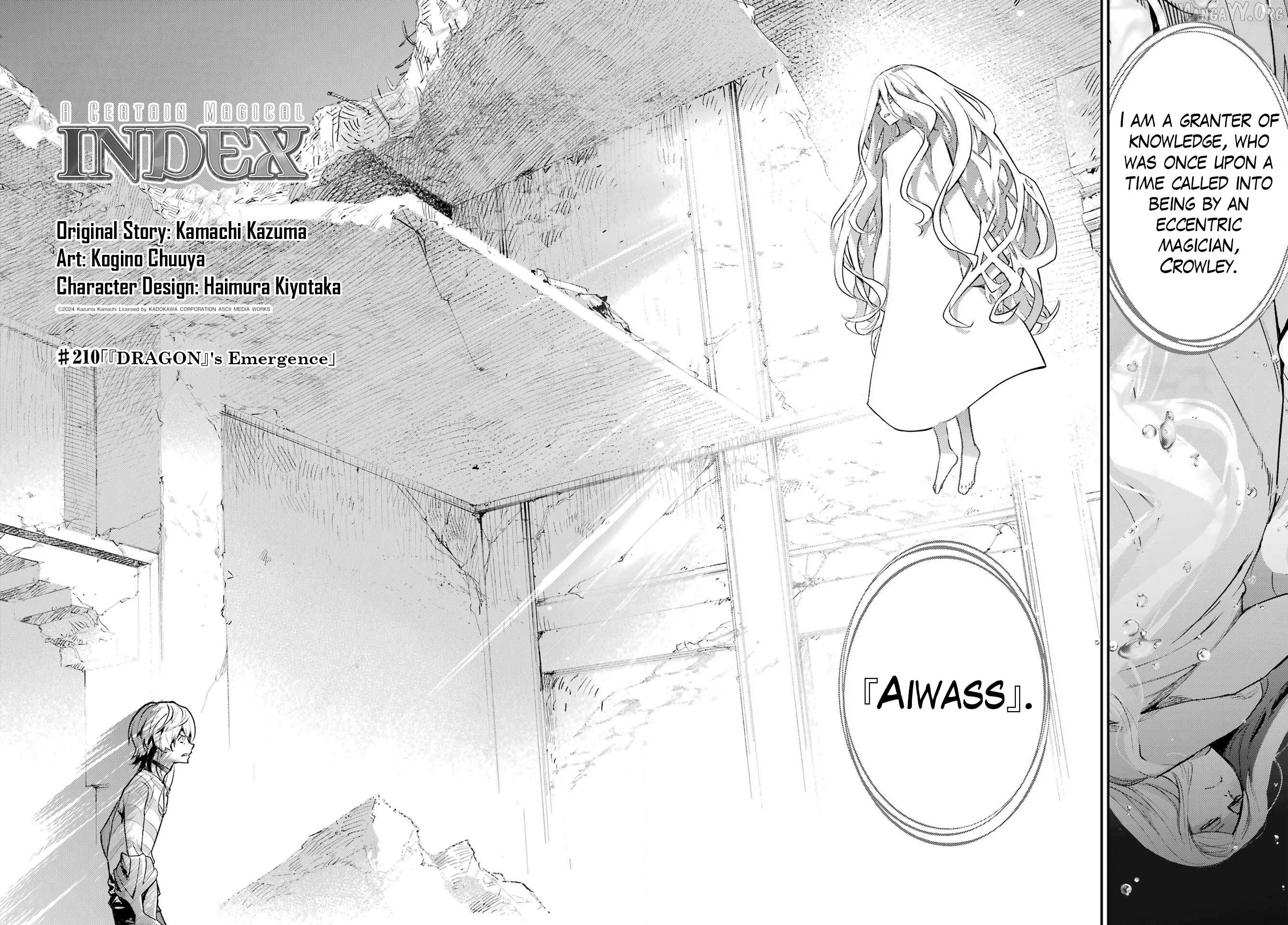 To Aru Majutsu no Kinsho Mokuroku Chapter 210 - page 2