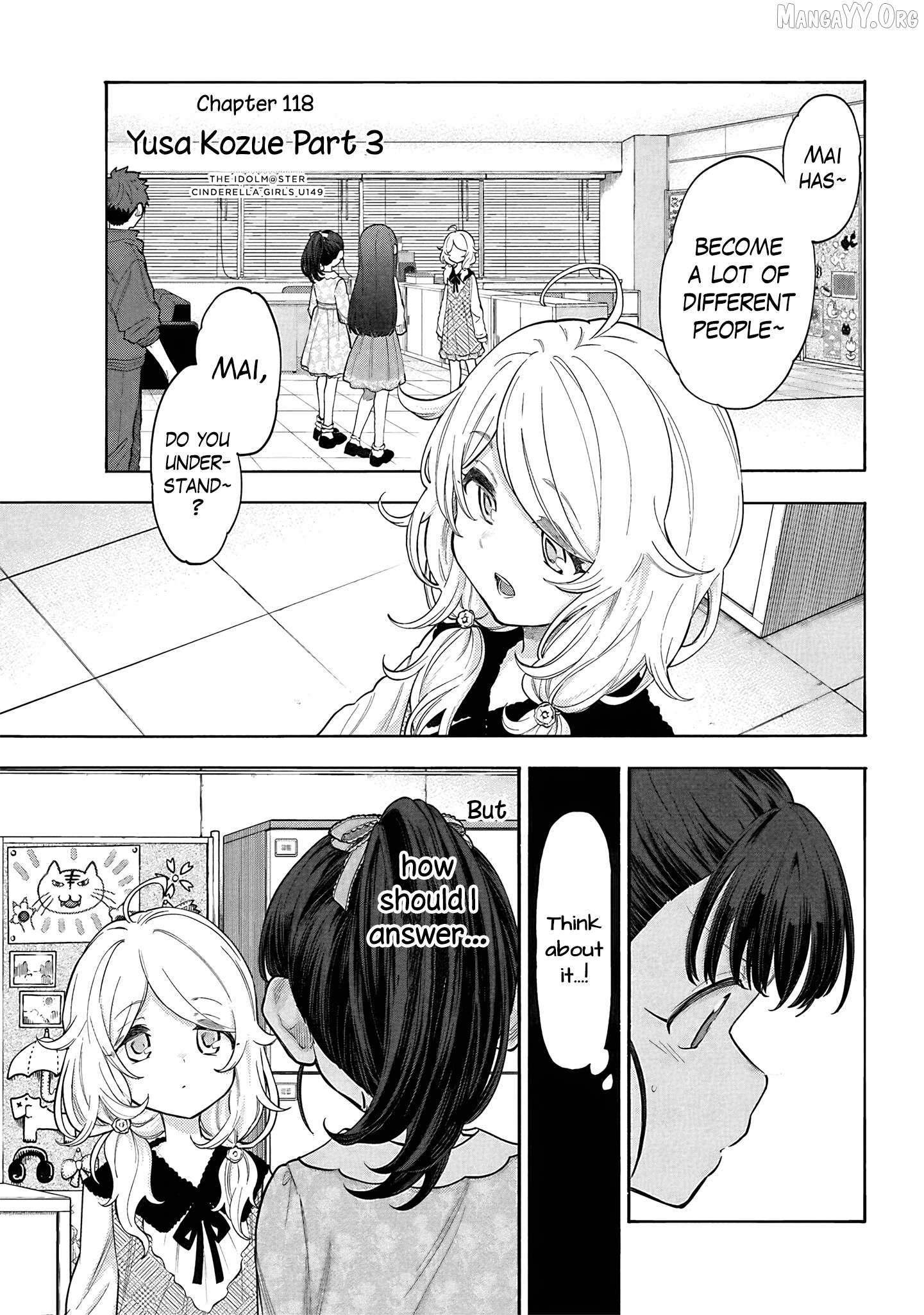 The Idolm@Ster Cinderella Girls - U149 Chapter 121 - page 1