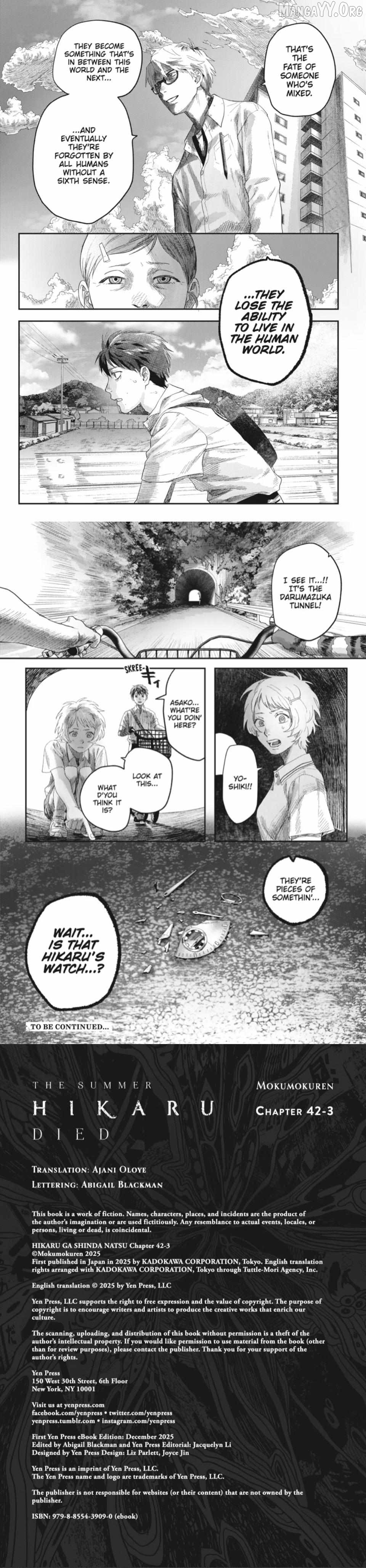 The Summer Hikaru Died Chapter 42.3 - page 3