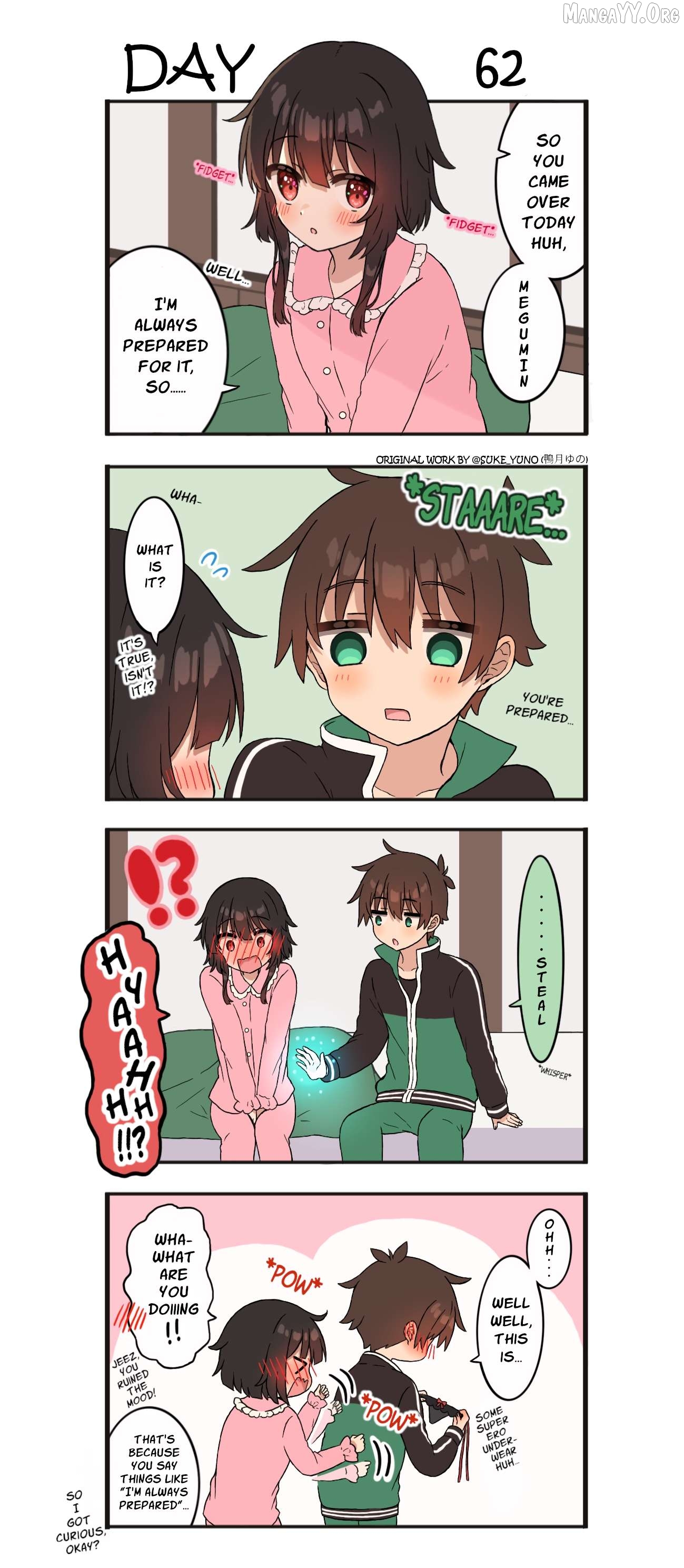 Kono Subarashii Sekai ni Shukufuku wo! - KazuMegu will get married in 100 days (Doujinshi) Chapter 62 - page 1