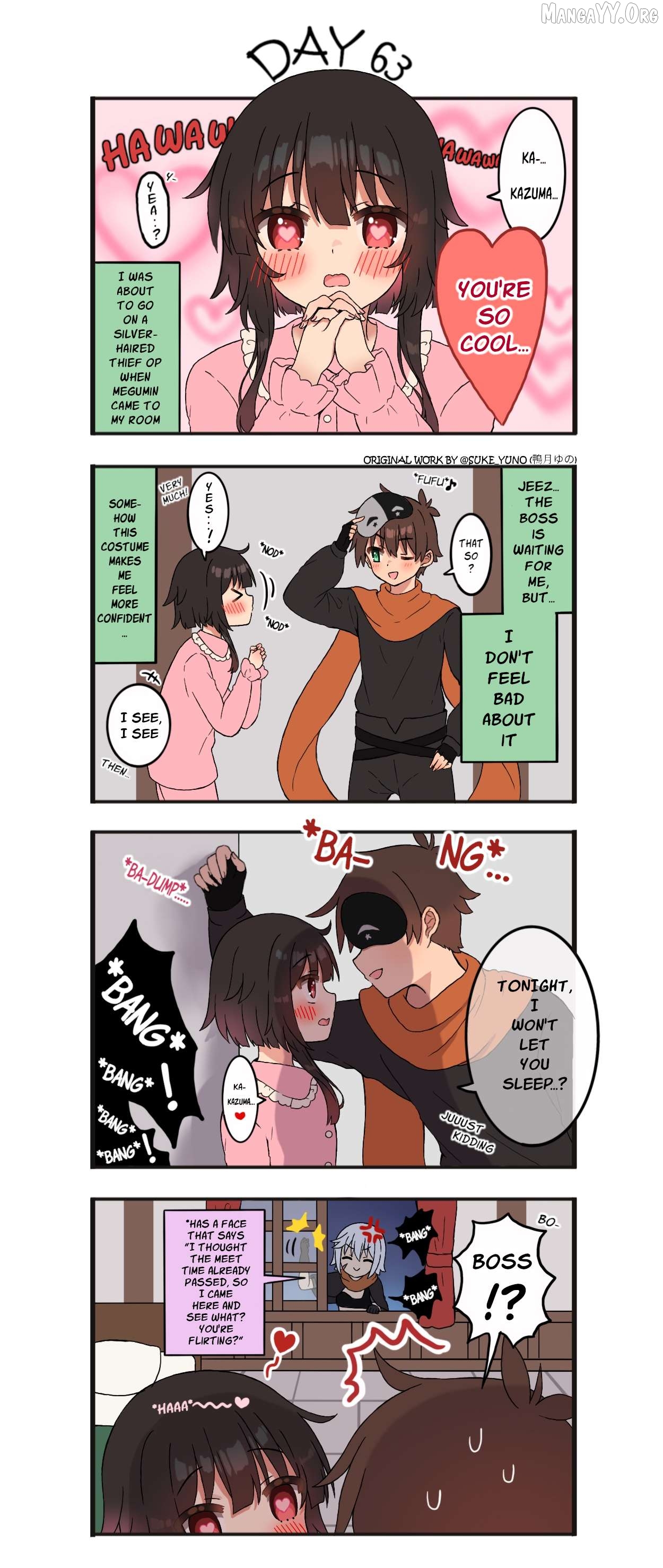 Kono Subarashii Sekai ni Shukufuku wo! - KazuMegu will get married in 100 days (Doujinshi) Chapter 63 - page 1