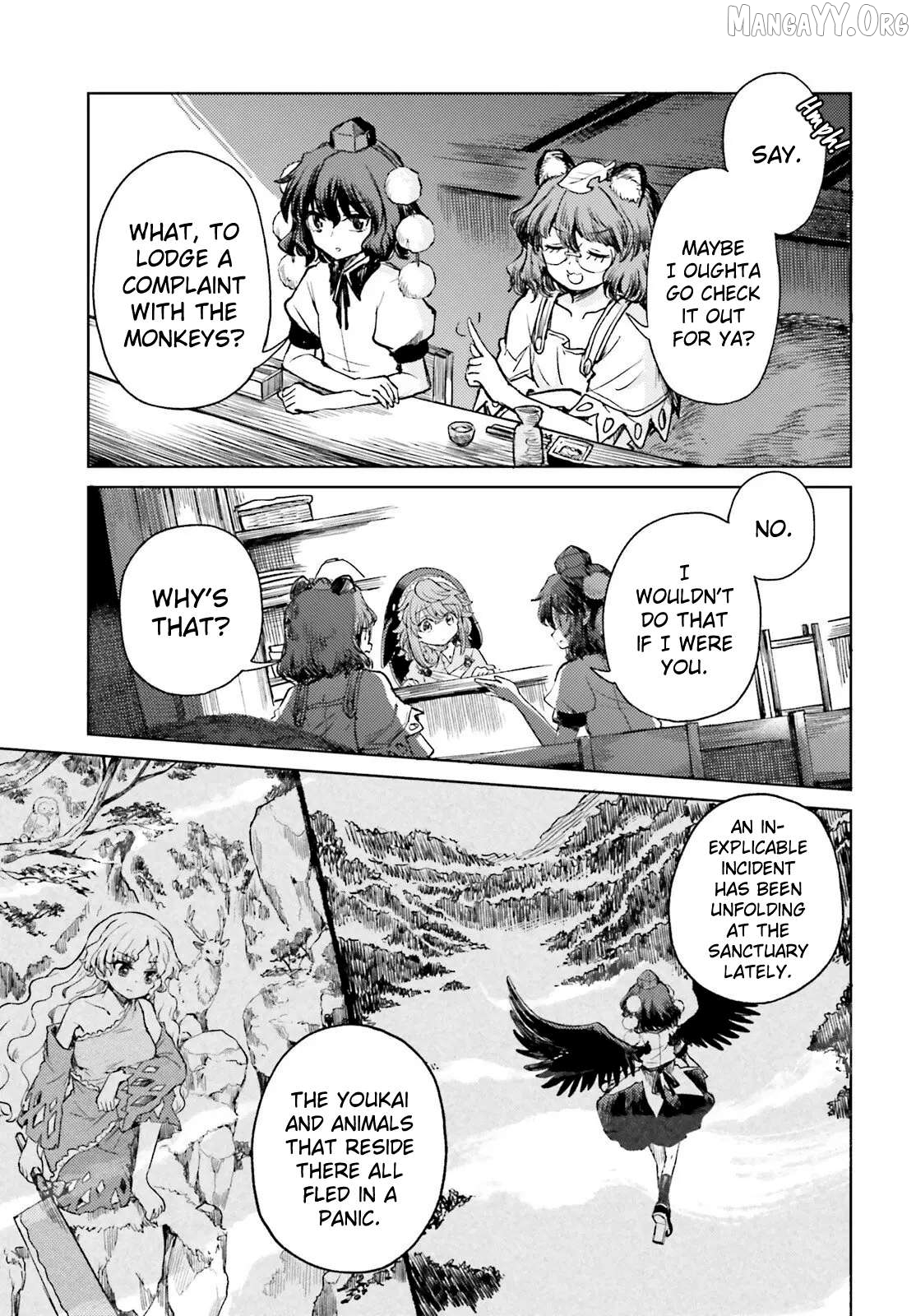 Touhou Suichouka ~ Lotus Eater-Tachi No Suisei Chapter 71 - page 3