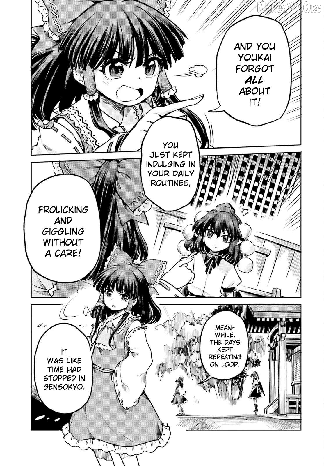 Touhou Suichouka ~ Lotus Eater-Tachi No Suisei Chapter 71 - page 9
