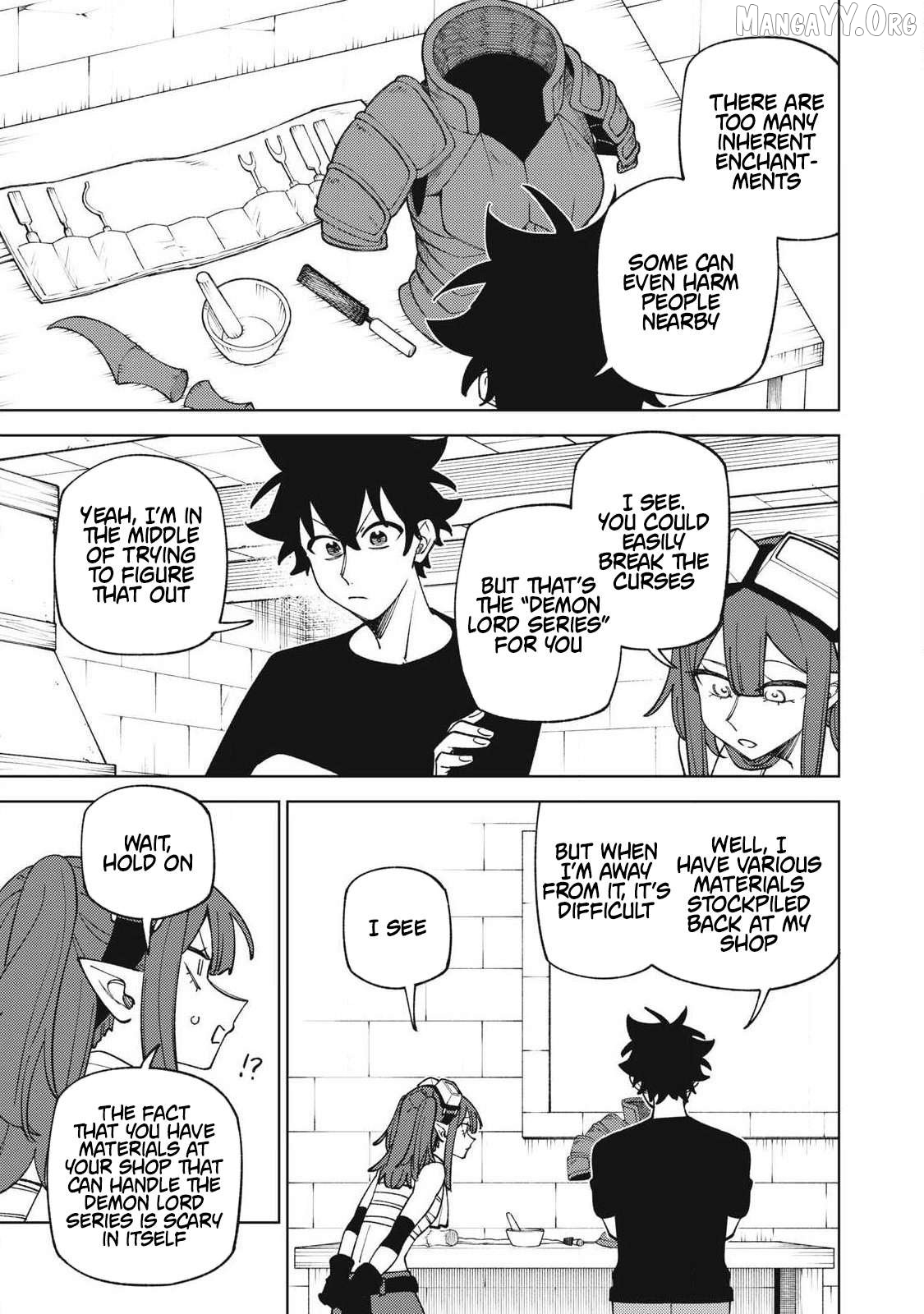 My S-Rank Party Fired Me For Being A Cursificer ~ I Can Only Make “Cursed Items”, But They’re Artifact Class! Chapter 52.1 - page 7