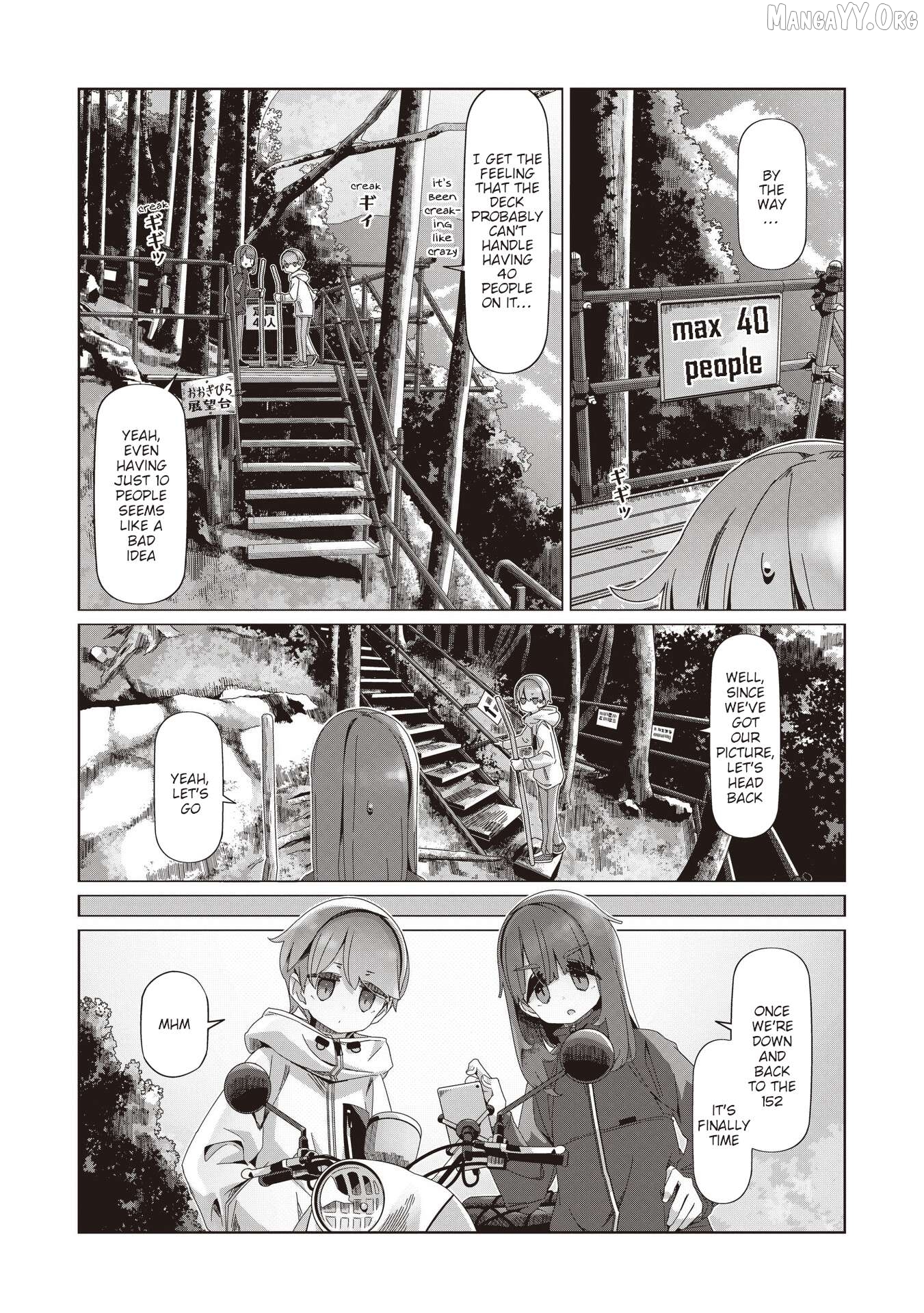 Yurucamp - Manga Chapter 103 - page 21