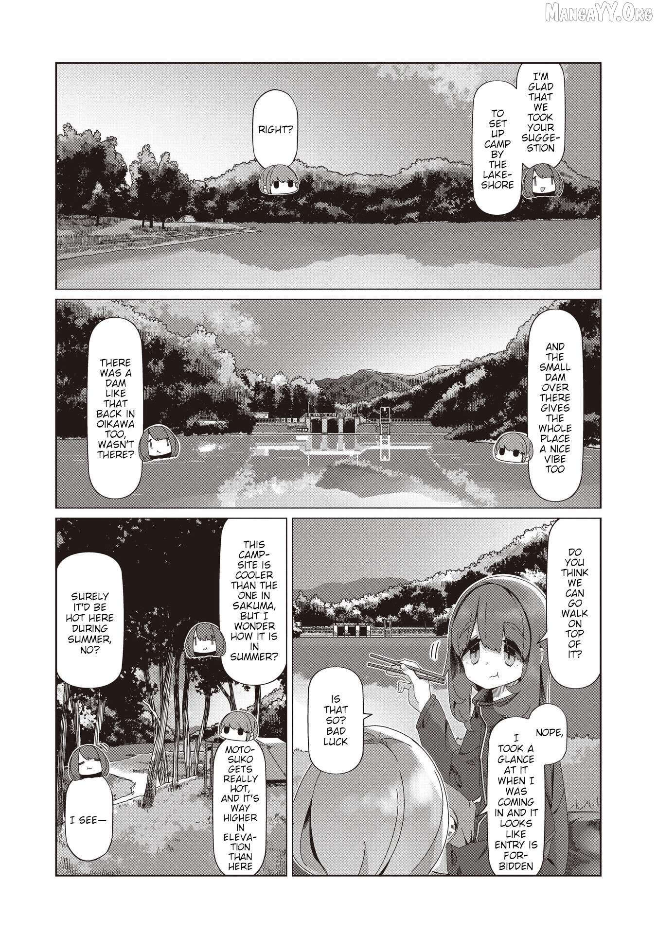 Yurucamp - Manga Chapter 103 - page 8