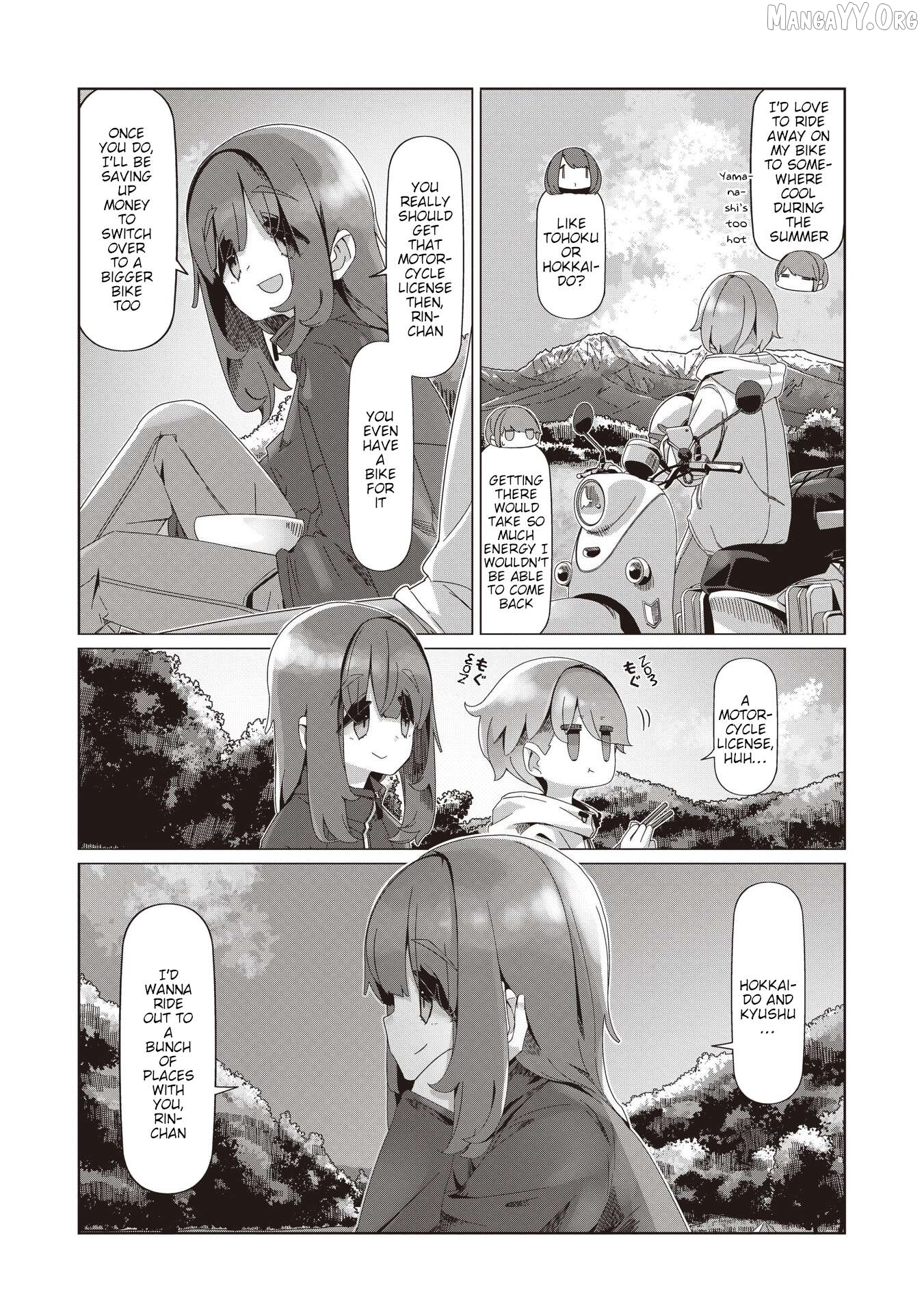 Yurucamp - Manga Chapter 103 - page 9